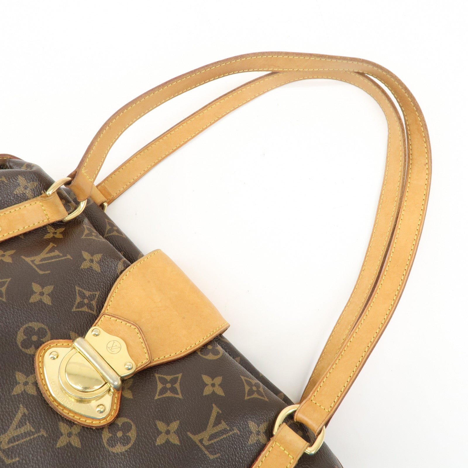 Louis Vuitton Monogram Stresa PM Shoulder Bag Brown M51186 Used