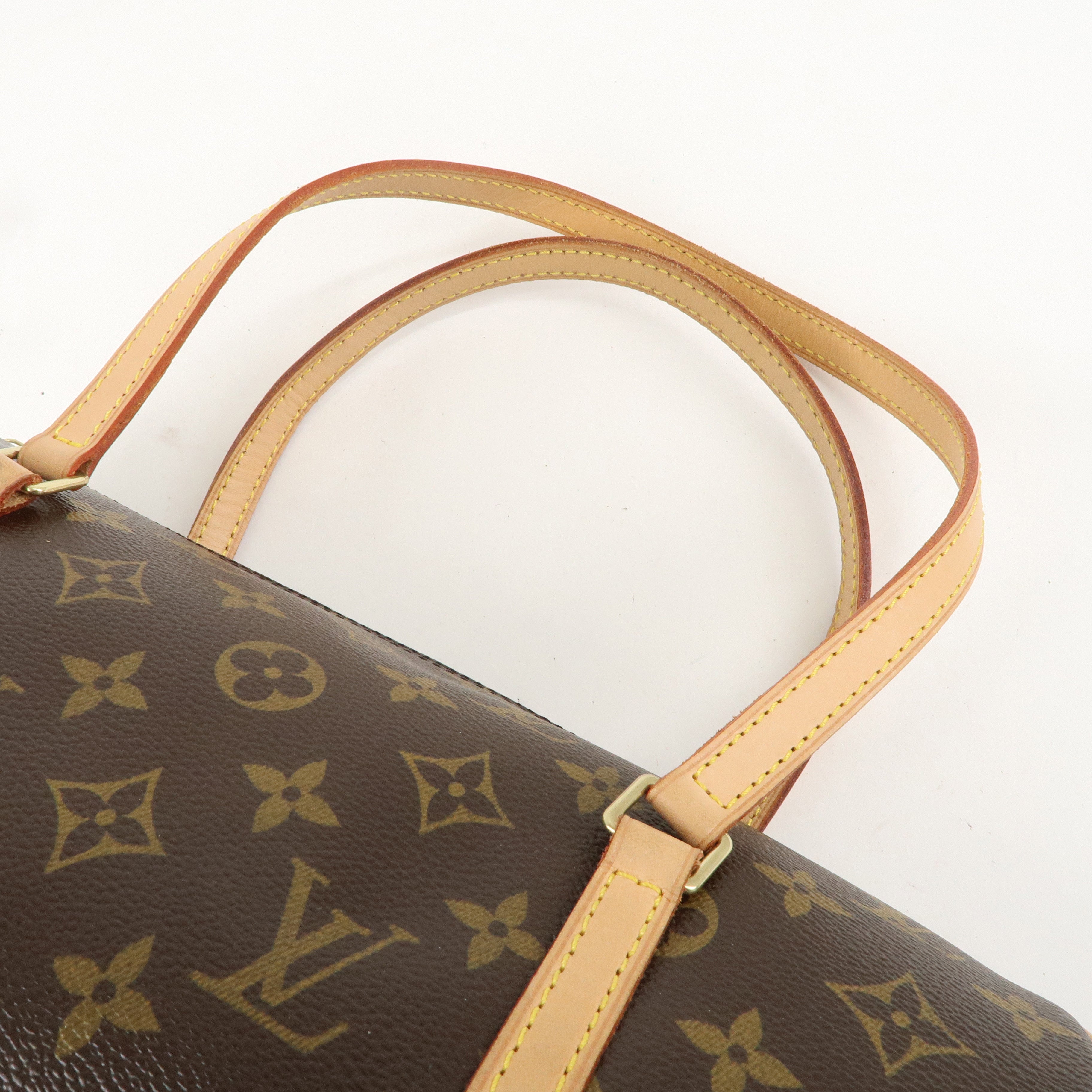 Louis Vuitton Monogram Papillon 30 Hand Bag 
Pouch Brown M51385