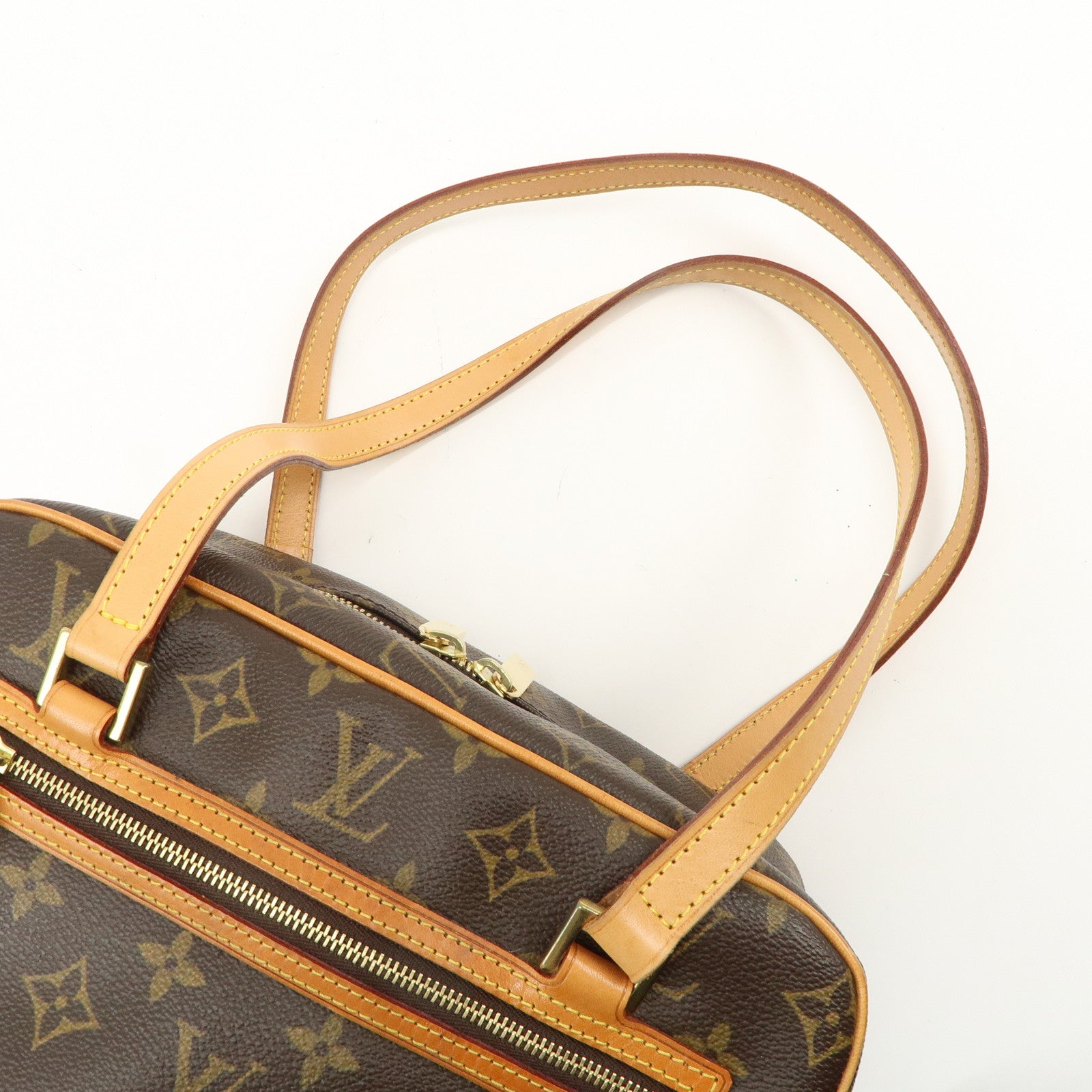 Louis Vuitton Monogram Cite MM Shoulder Bag Hand Bag M51182 Used