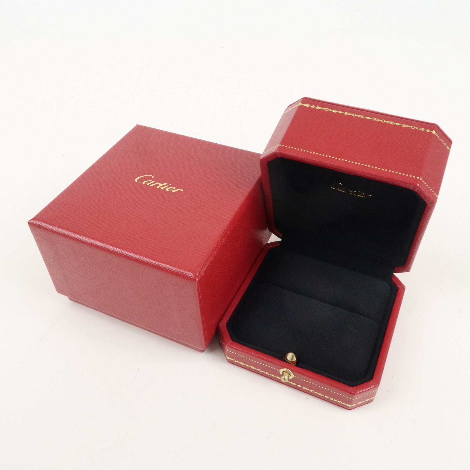 Cartier Set of 2 Ring Box Display Box Jewelry Box For Ring