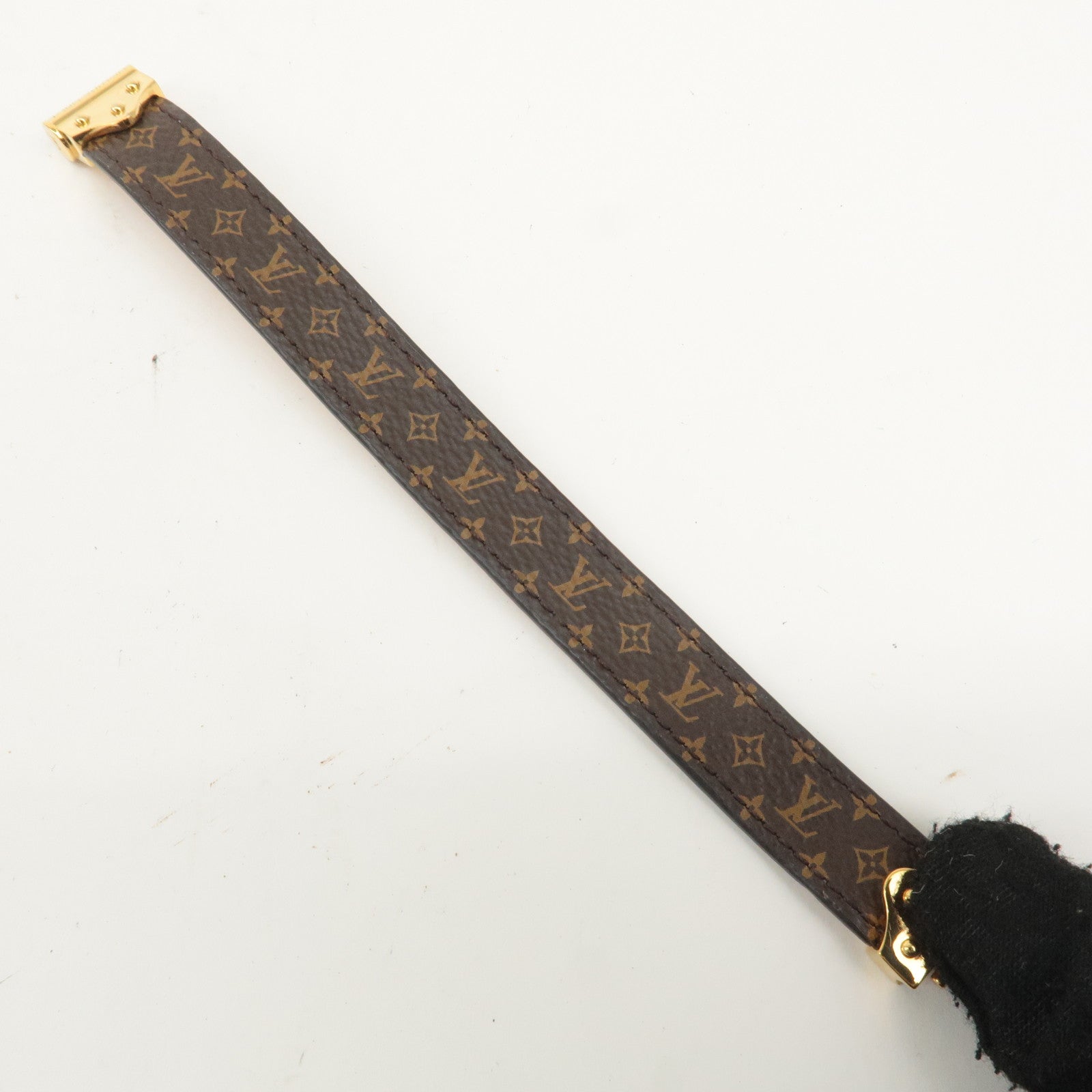 Louis Vuitton Monogram Bracelet Spirit Bangle #17 M6689