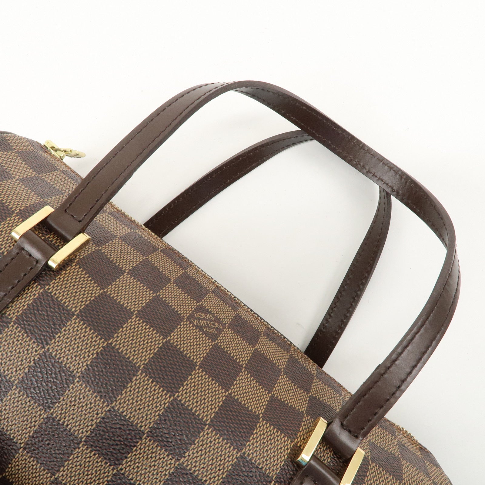 Louis Vuitton Damier Ebene Papillon 26 Hand Bag Brown N51304 Used