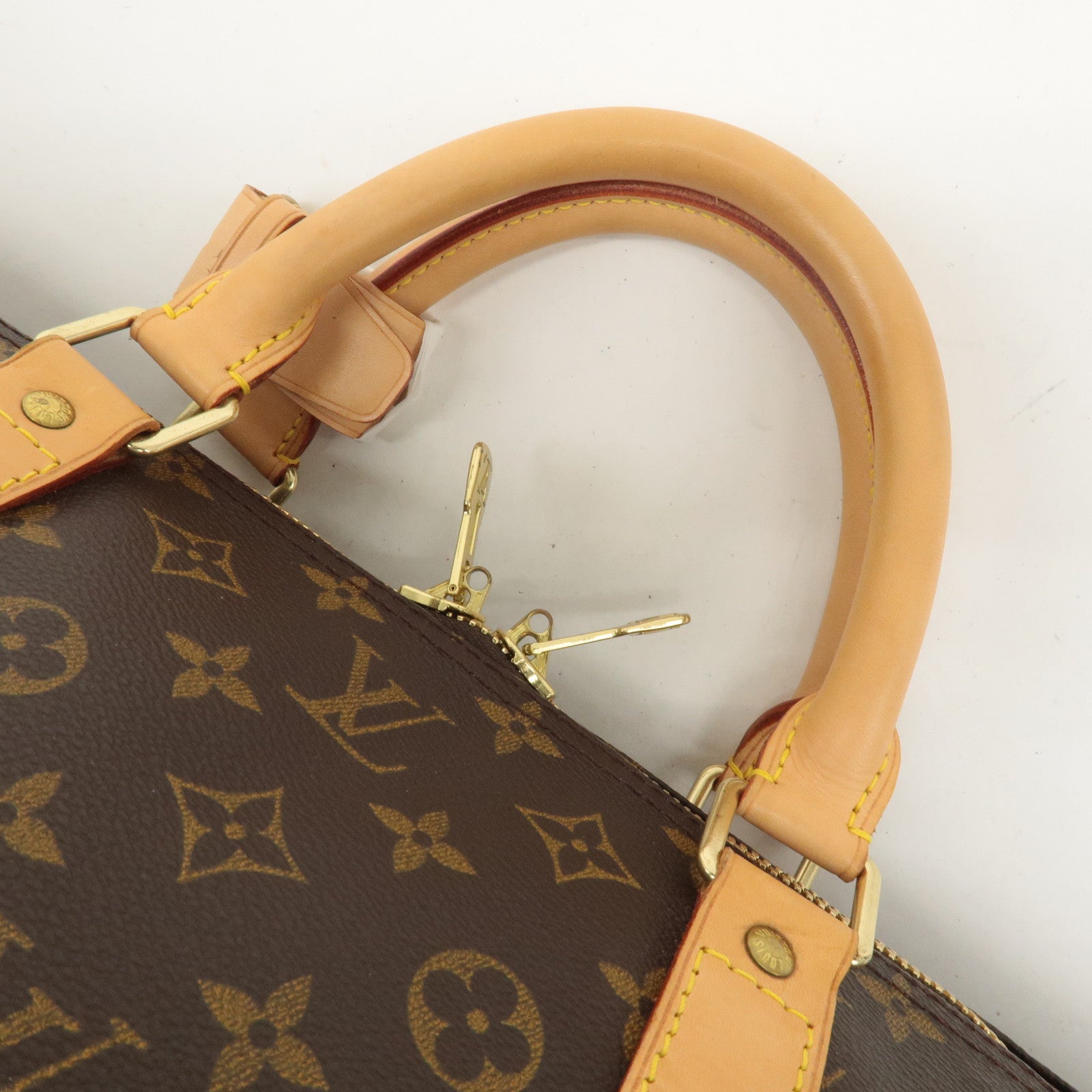 Louis Vuitton Monogram Keep All Bandouliere 60 Bag M41412