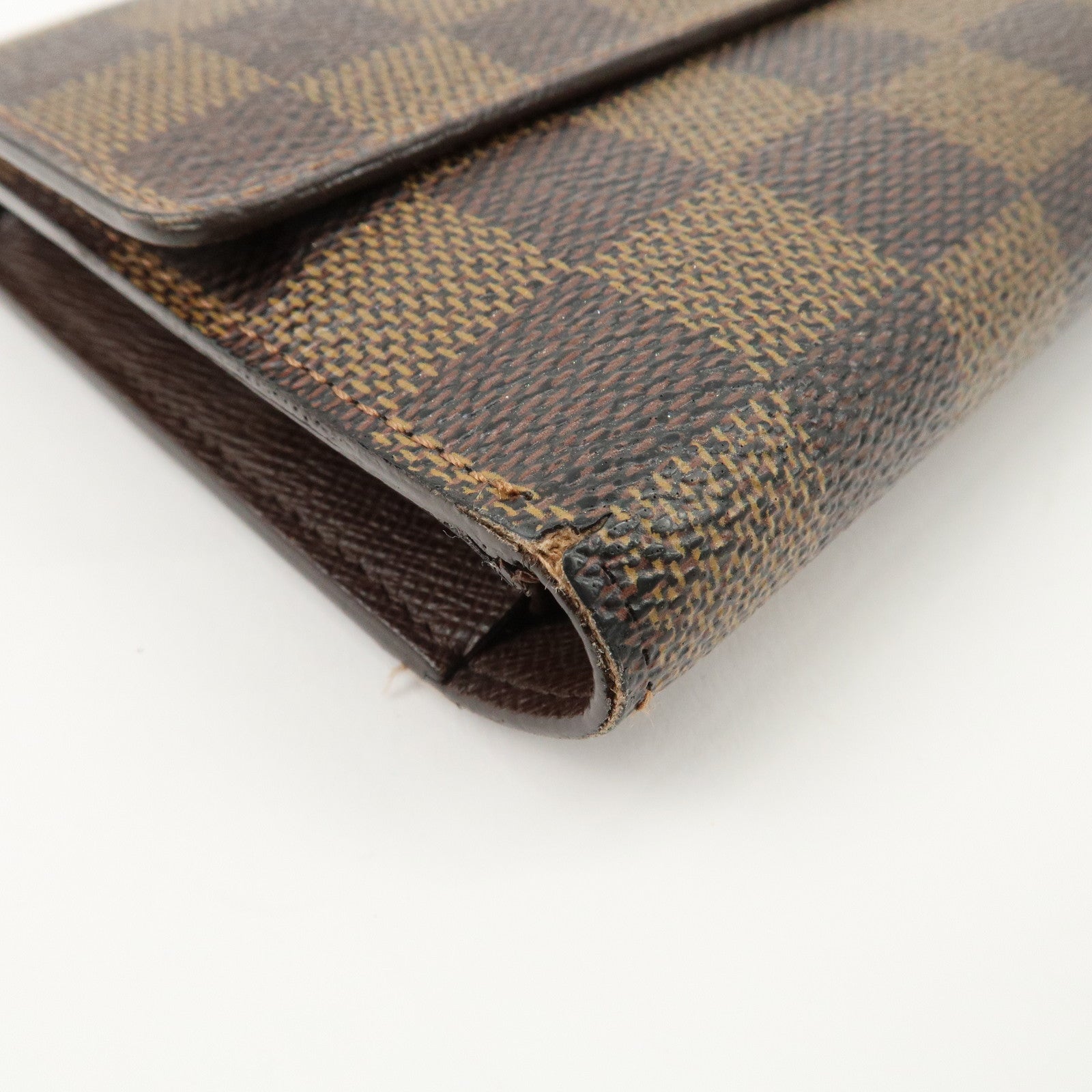 Louis vuitton Damier Porte Tresor International Long Wallet N61215