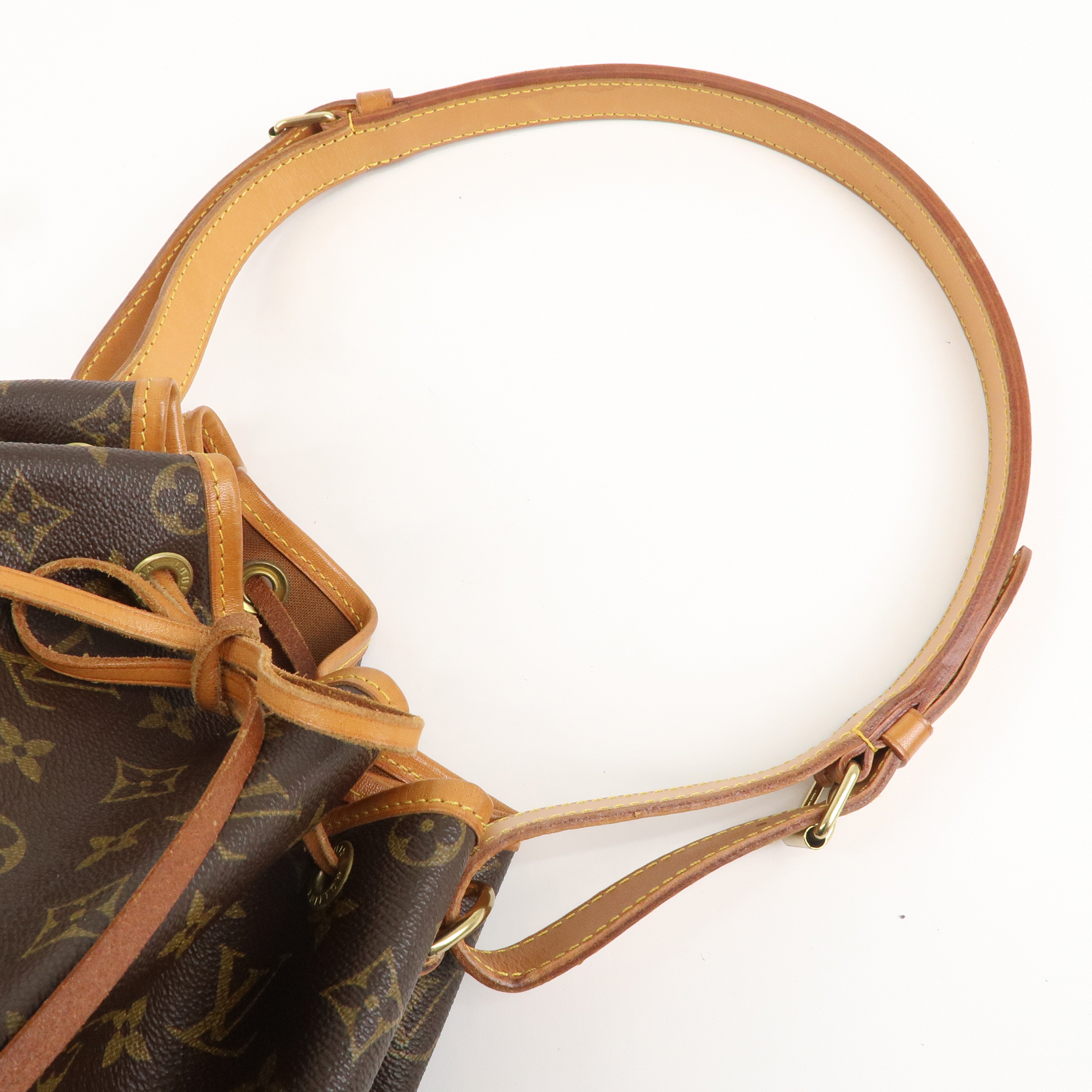 Louis Vuitton Monogram Noe Shoulder Bag Hand Bag Brown M42224