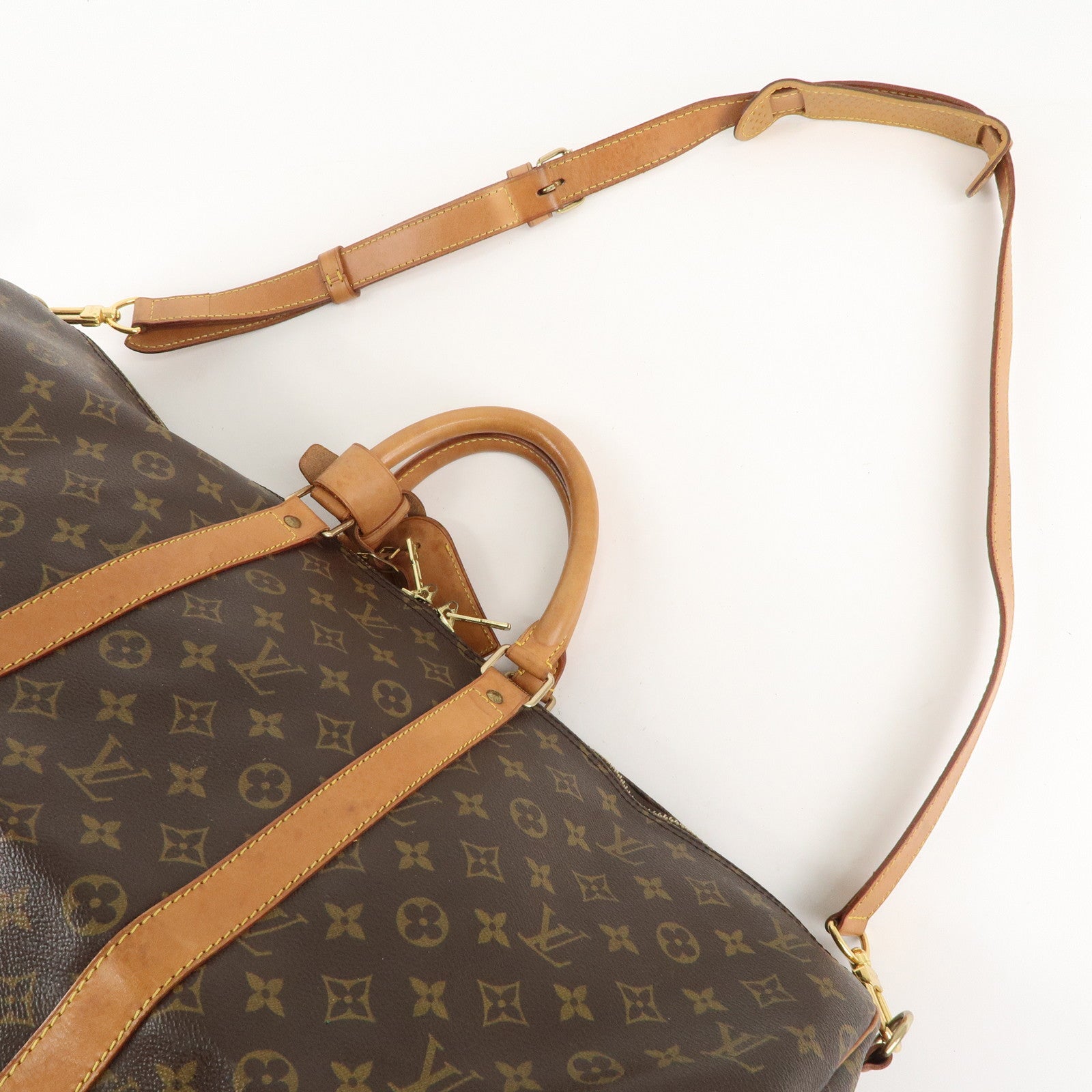 Louis Vuitton Monogram Keep All Bandouliere 55 Bag M41414