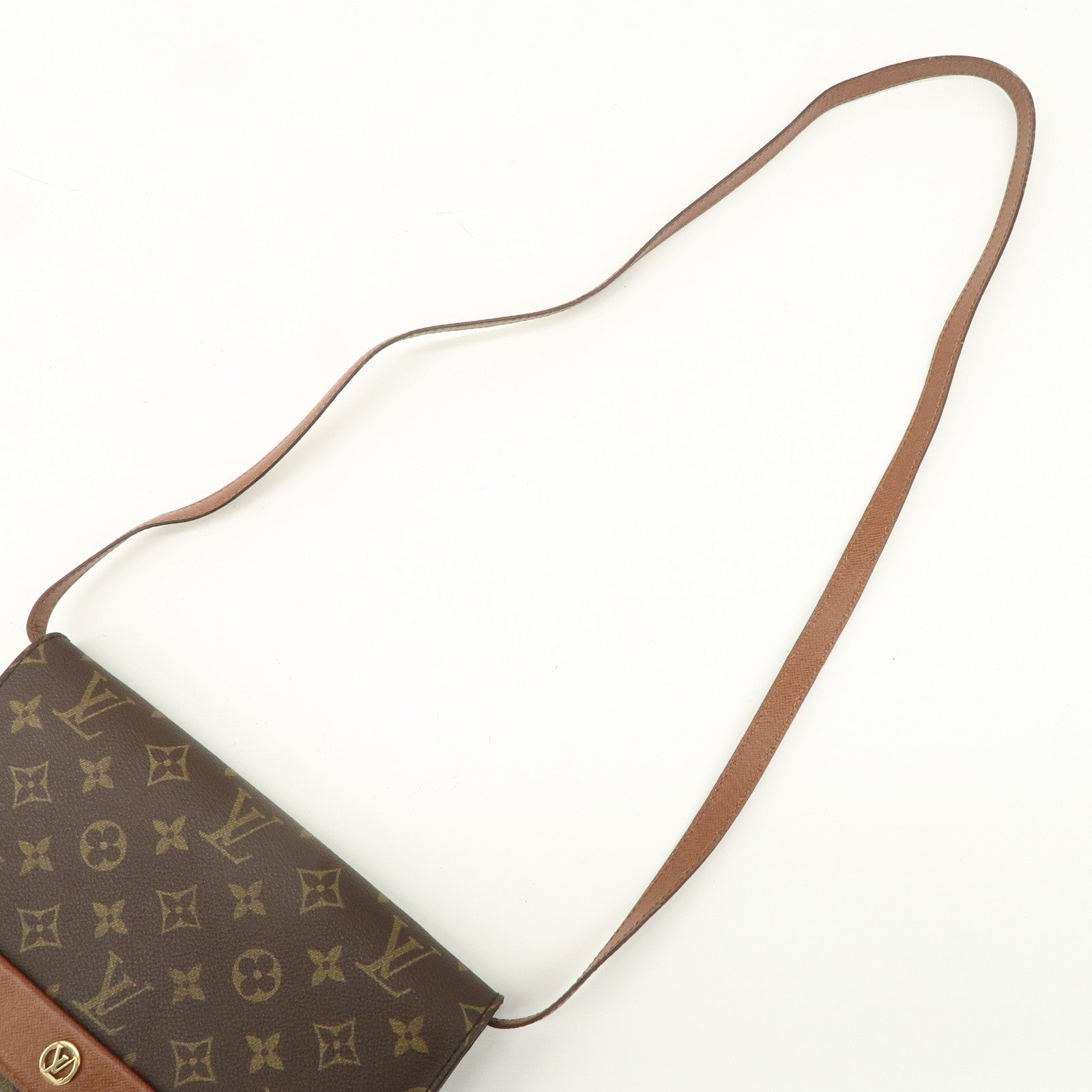 Louis Vuitton Monogram Bordeaux 24 Shoulder Bag Brown M51798