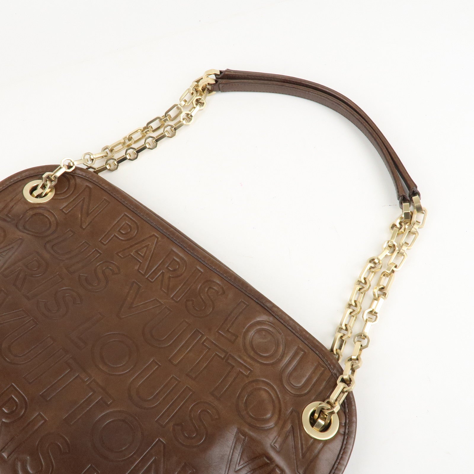 Louis Vuitton Paris Pool Wish Chain Shoulder Bag 2008 Collection Used