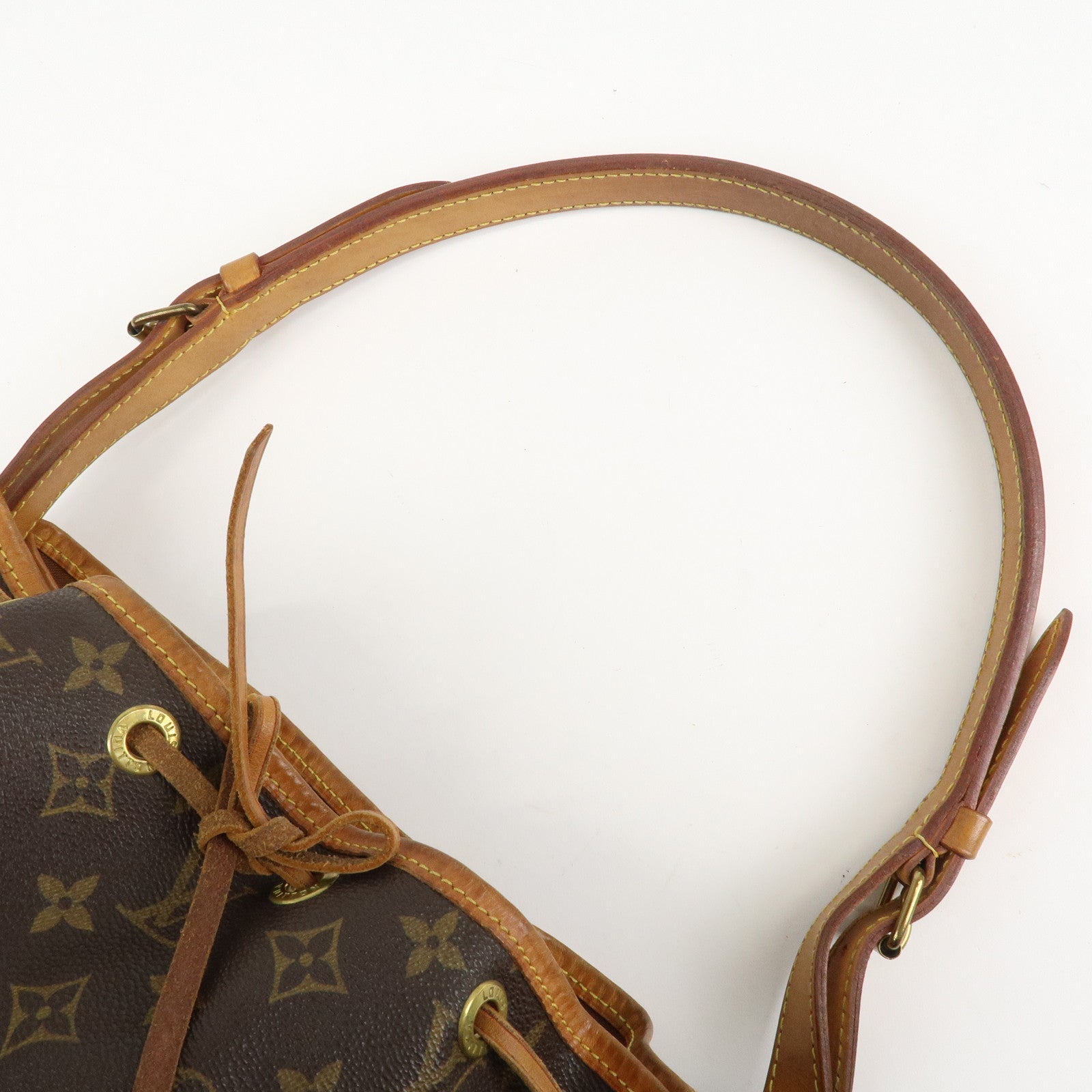 Louis Vuitton Monogram Petit Noe Shoulder Bag Brown M42226 Used