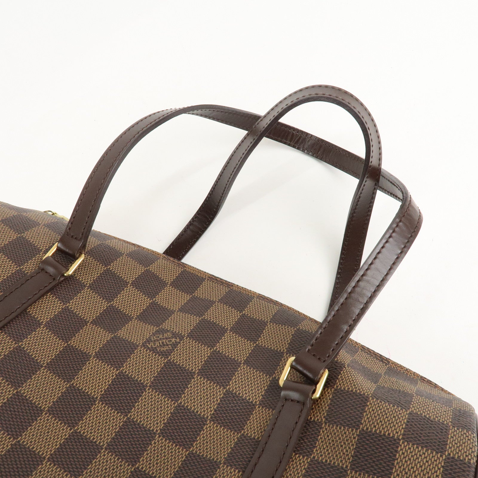 Louis Vuitton Damier Ebene Papillon 30 Hand Bag Brown N51303