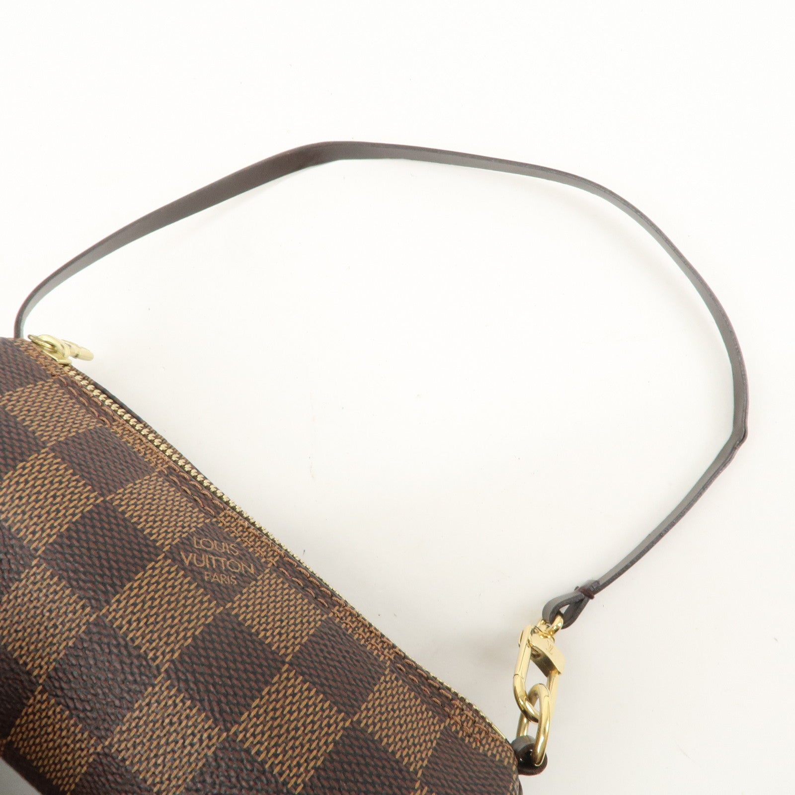 Louis Vuitton Damier Pouch for Papillon Bag Mini Bag Brown Used