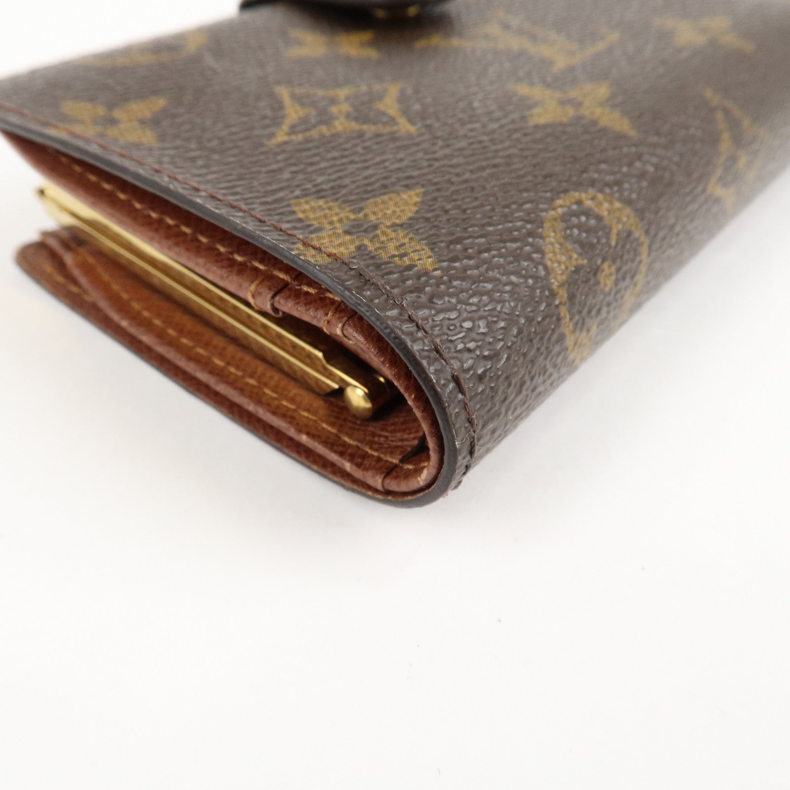 Louis Vuitton Monogram Porte Monnaie Billets Viennois M61663