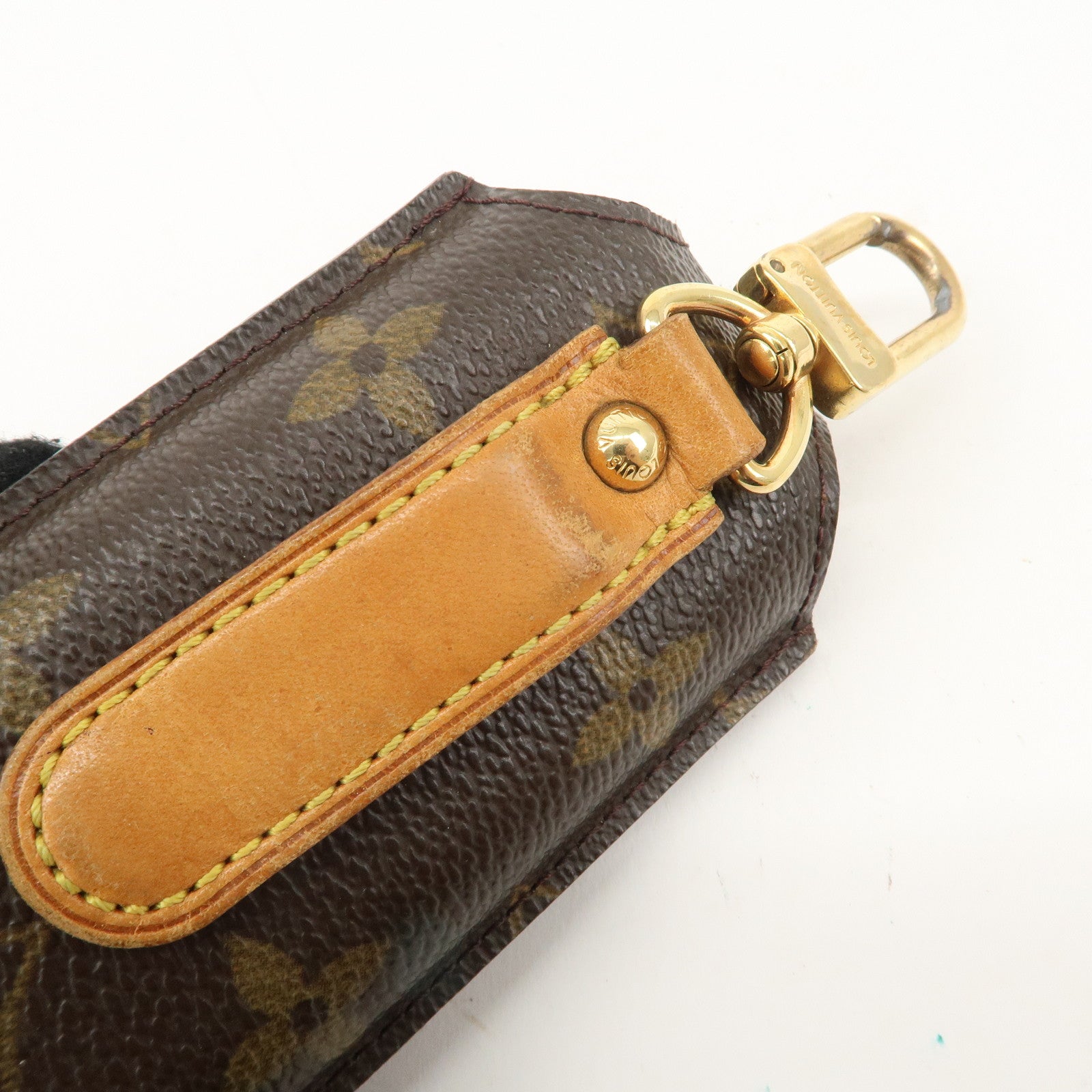 Louis Vuitton Monogram Etuit Telephone Cell Phone Case M63050