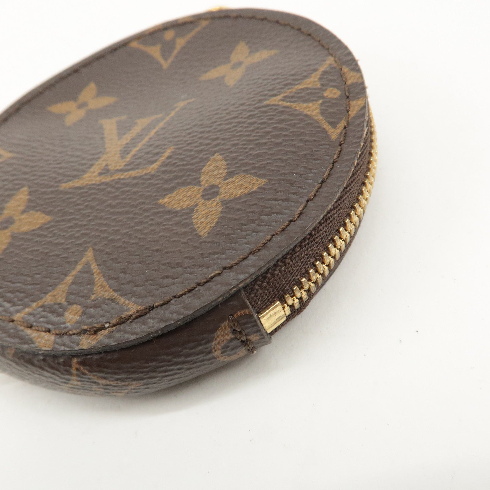 Louis Vuitton Pochette Accessoires Coin Case Brown M44813 Used