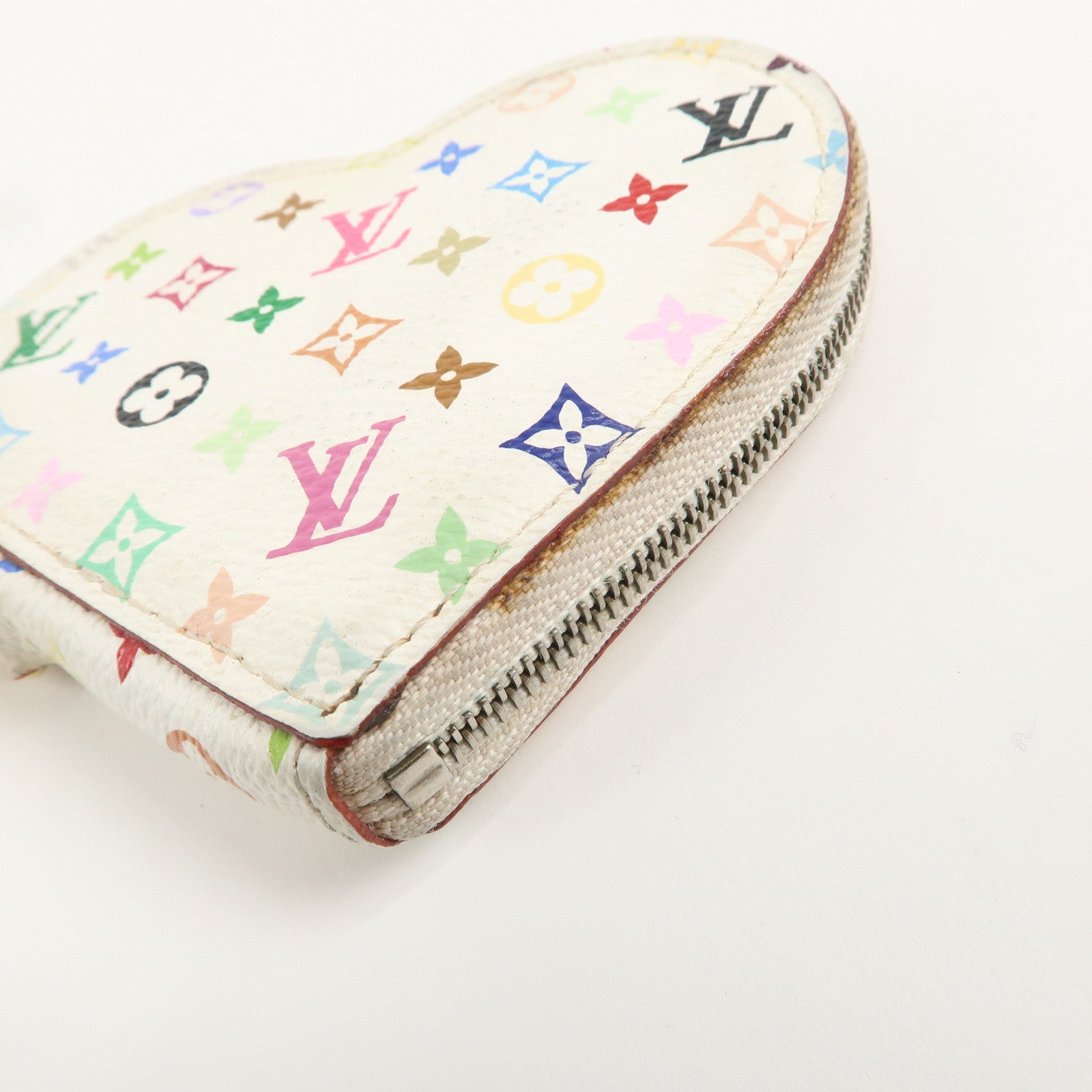 Louis Vuitton Monogram Multi Color Porte Monnaie Coeur M60040