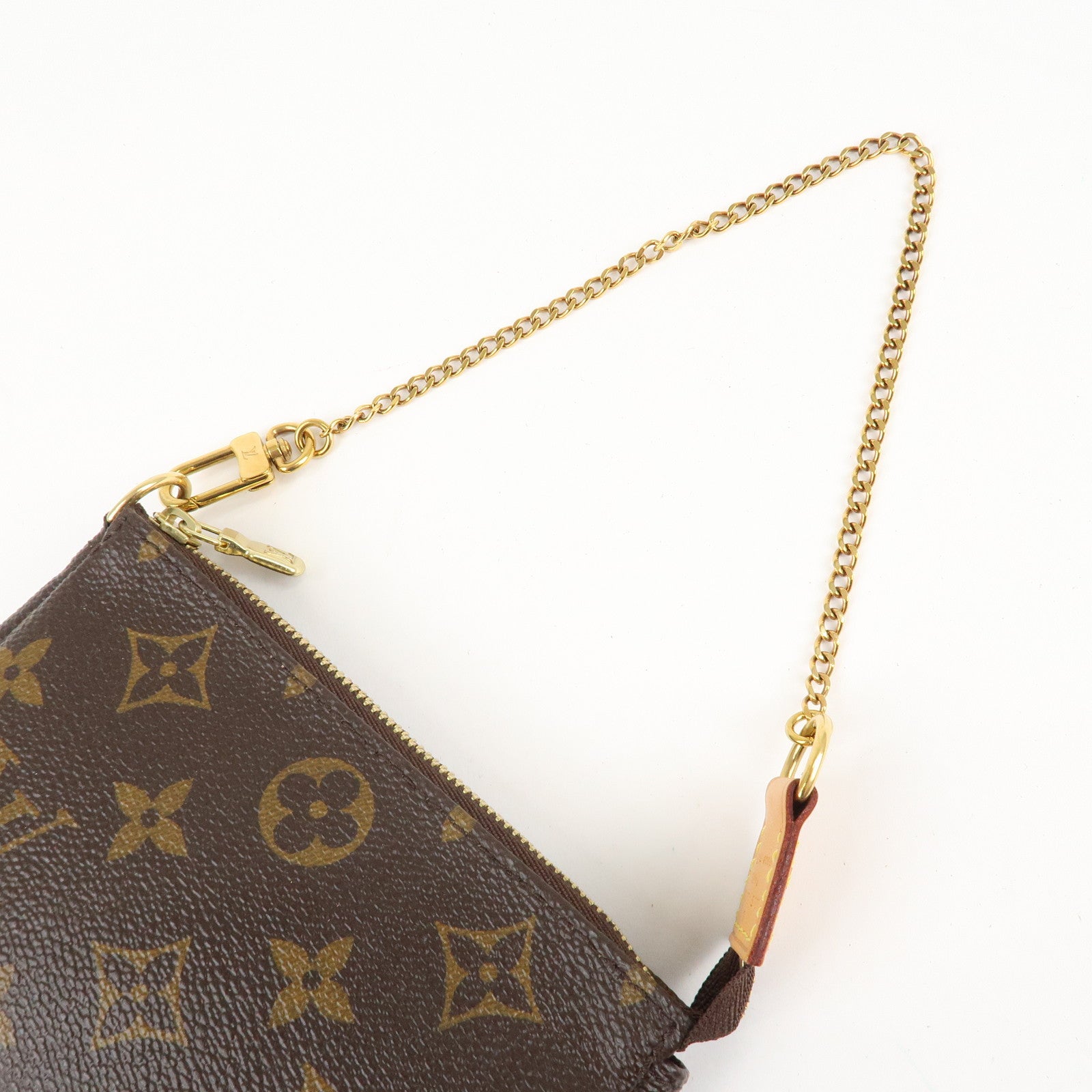 Louis Vuitton Monogram Mini Pochette Accessoires Pouch M58009