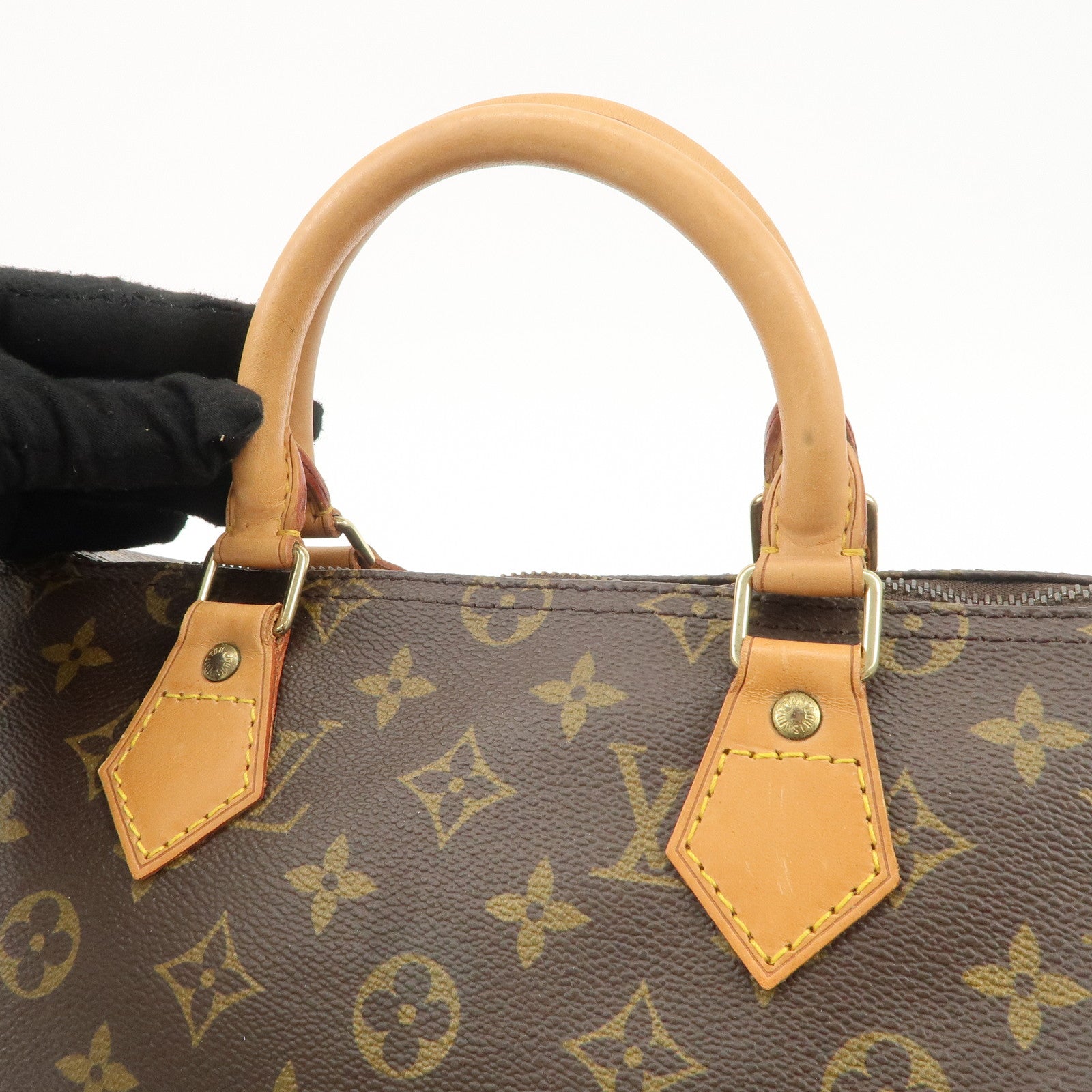 Louis Vuitton Monogram Speedy 35 Hand Bag Boston Bag M41524 Used