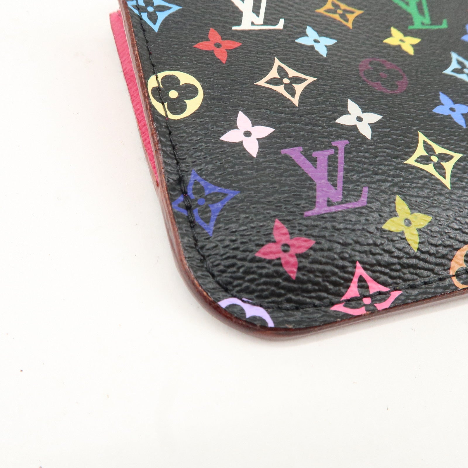 Louis Vuitton Monogram Multicolor Pochette Cles Coin Case M93735 Used