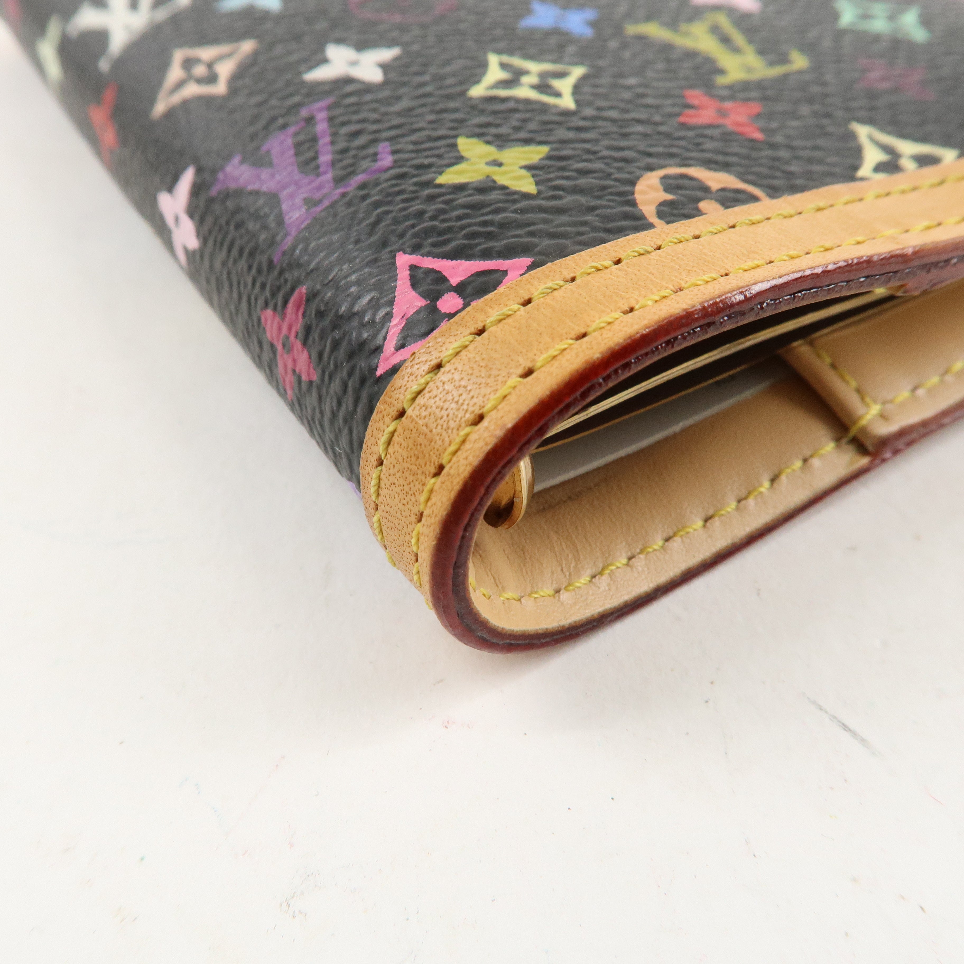 Louis Vuitton Monogram Multi Color Agenda PM Planner Cover R20895