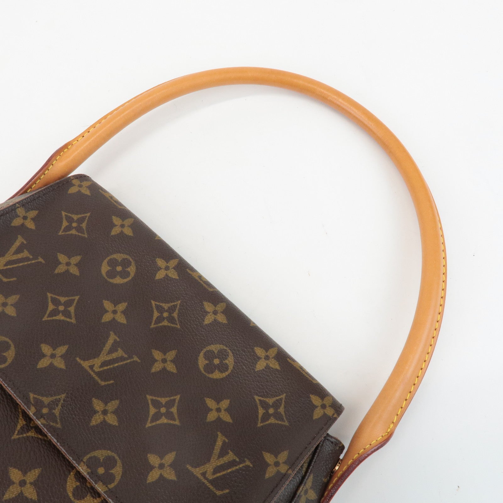 Louis Vuitton Monogram Mini Looping Shoulder Bag Hand Bag M51147 Used