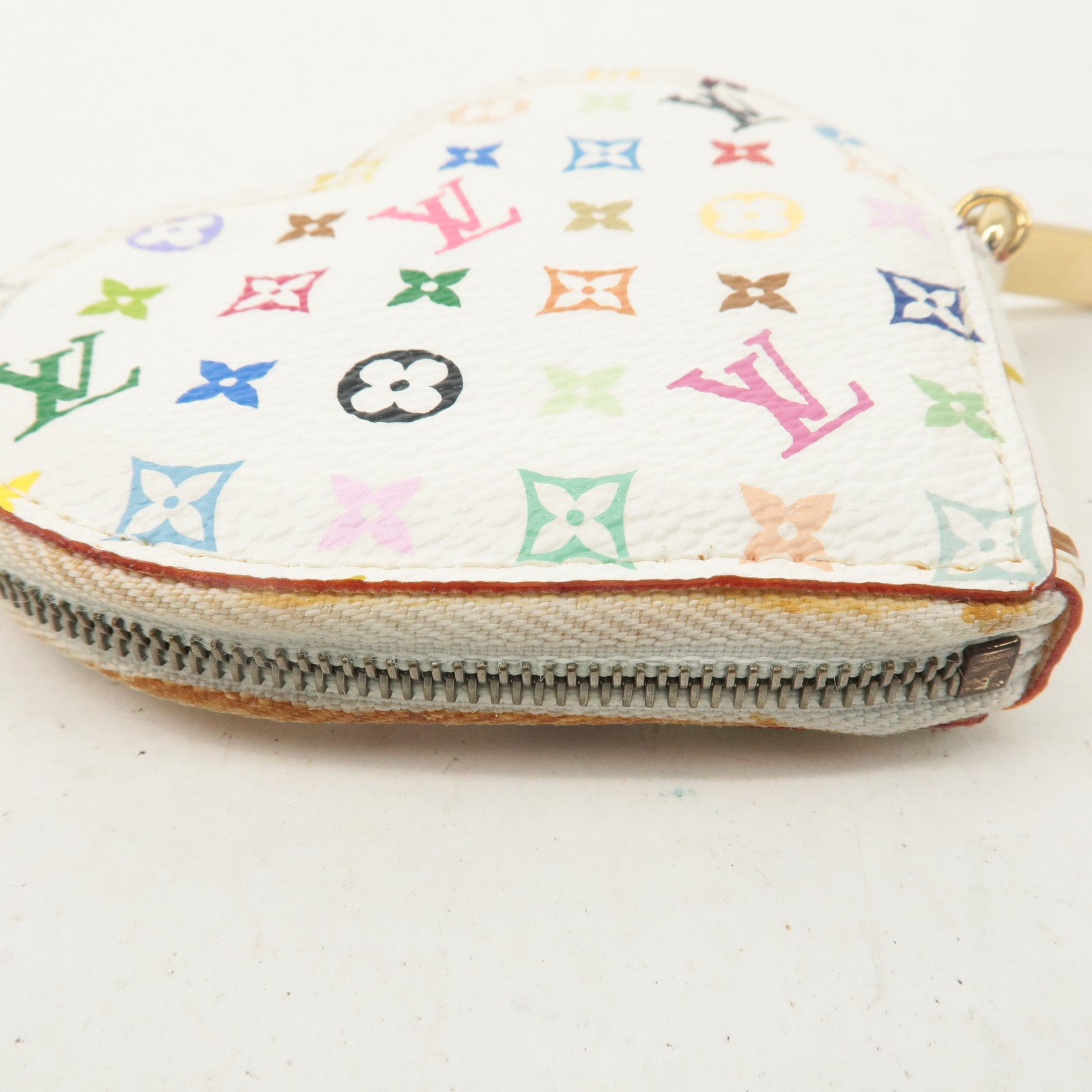 Louis Vuitton Monogram Multi Color Porte Monnaie Coeur M60040