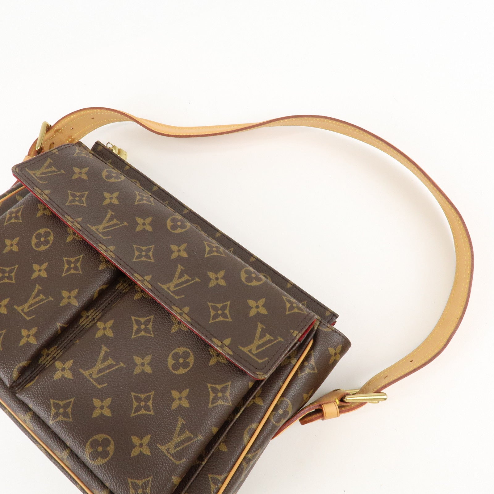 Louis Vuitton Monogram Viva Cite GM Shoulder Bag M51163 Used