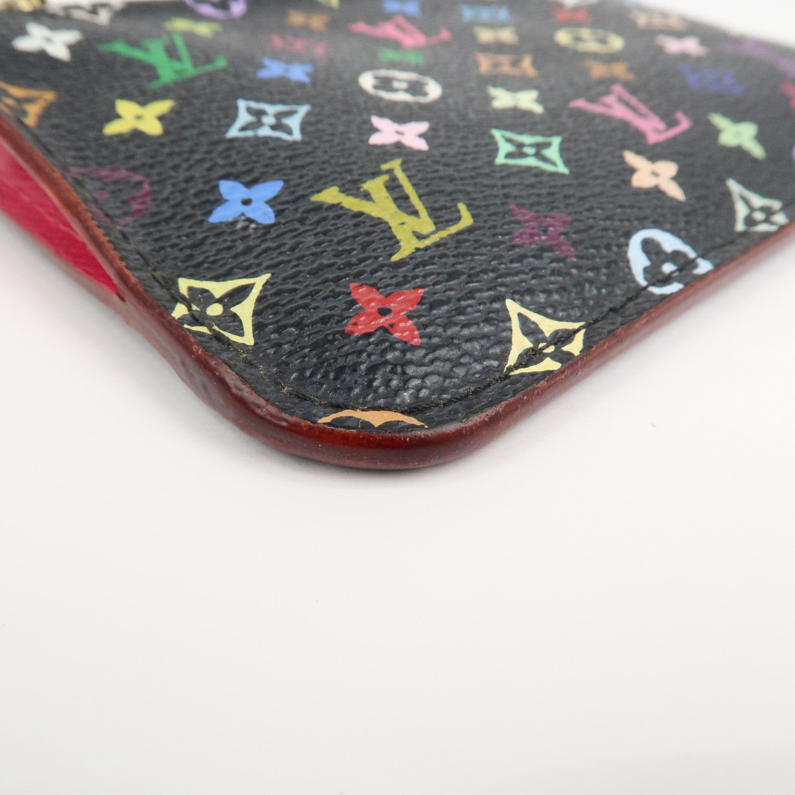 Louis Vuitton Monogram Multi Color Pochette Cles CoinCase Used