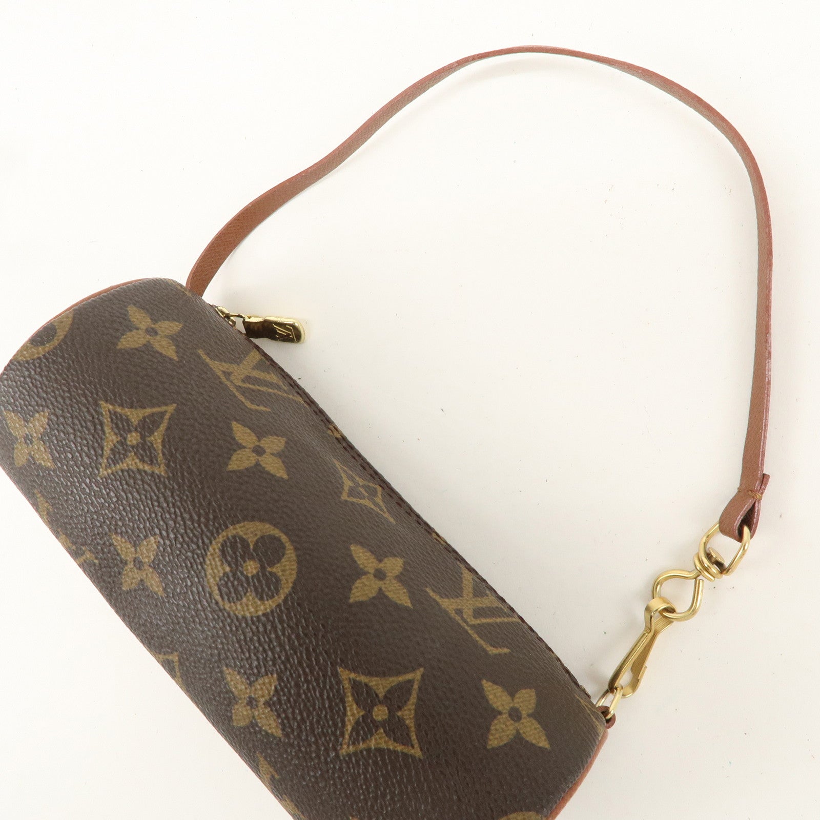 Louis Vuitton Monogram Papillon Pouch For Papillon Bag Brown