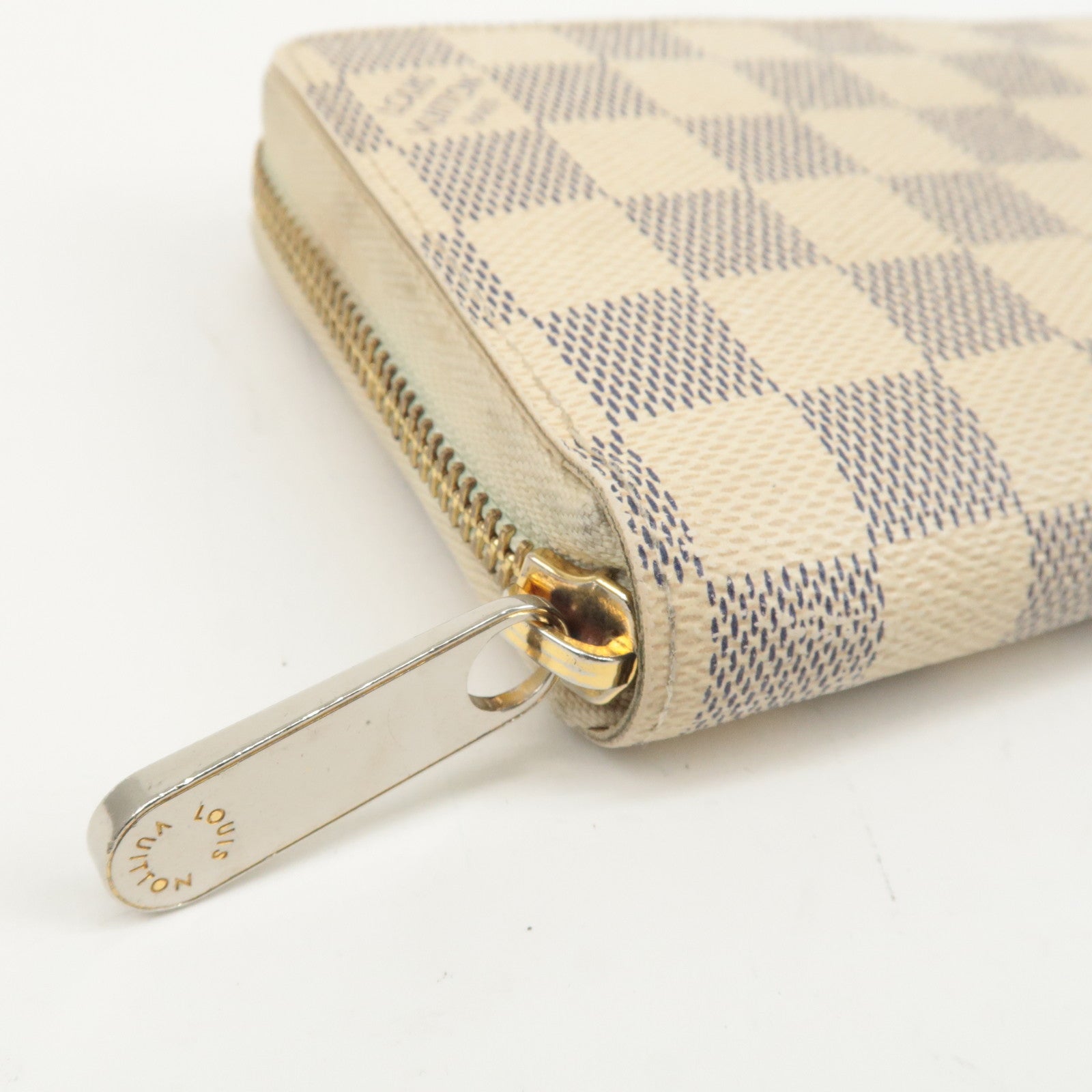 Louis Vuitton Damier Azur Zippy Wallet Long Wallet N60019