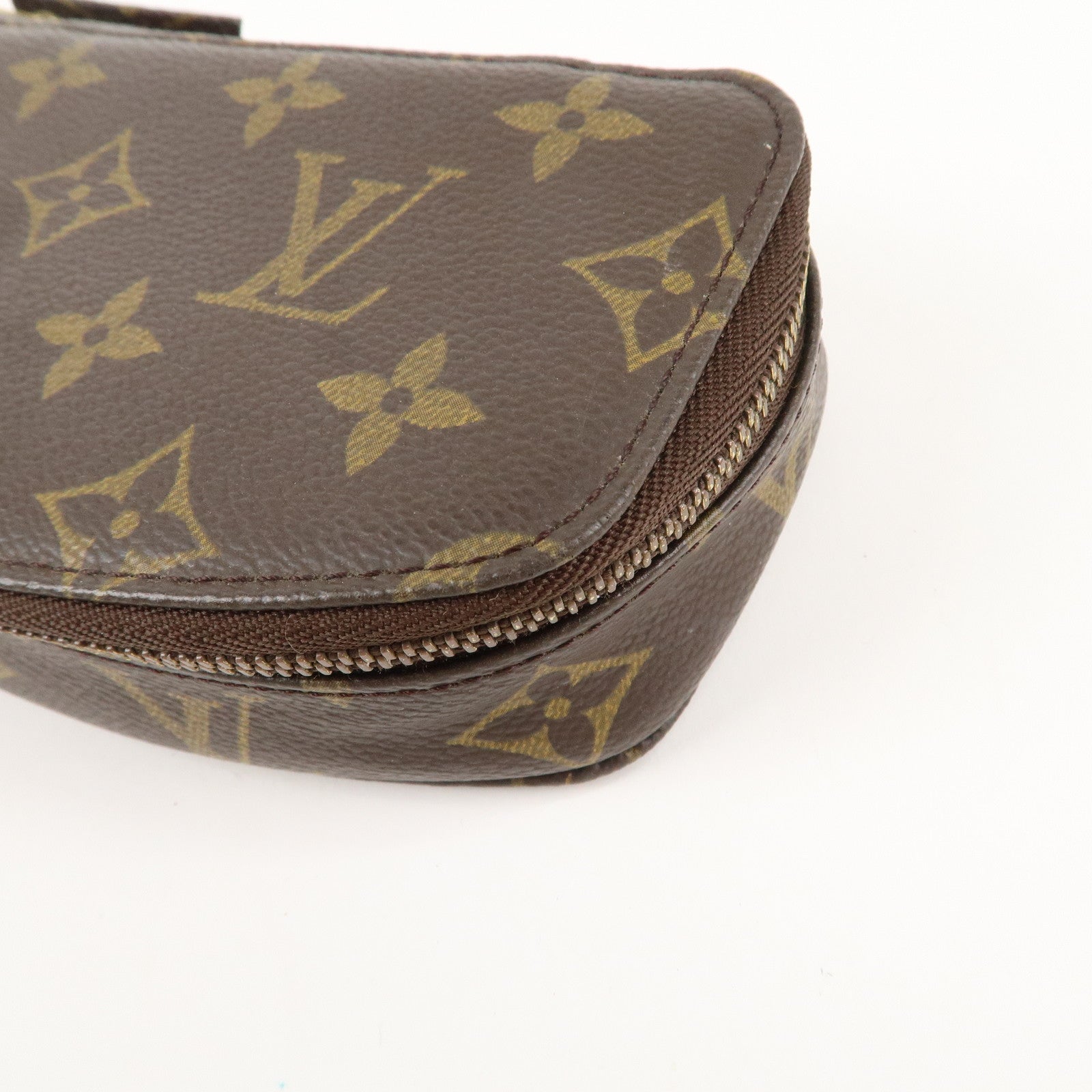 Louis Vuitton Monogram Posh Monte Carlo Pouch Brown M47352