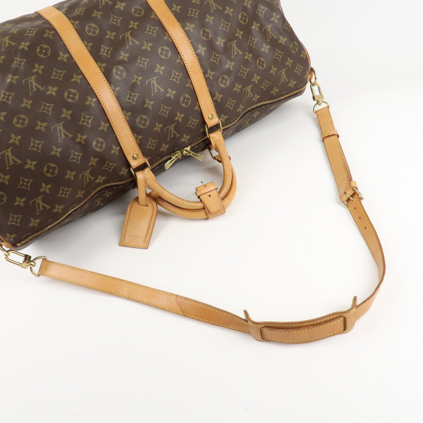 Louis Vuitton Monogram Keep All Bandouliere 60 Bag M41412