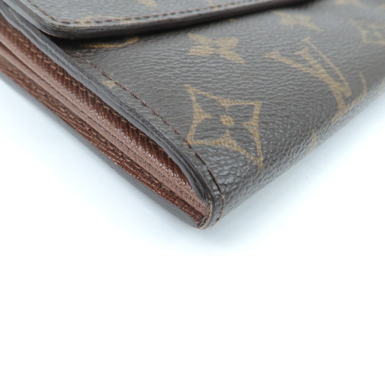 Louis Vuitton Monogram Portefeuille Sarah Long Wallet M61734 Used