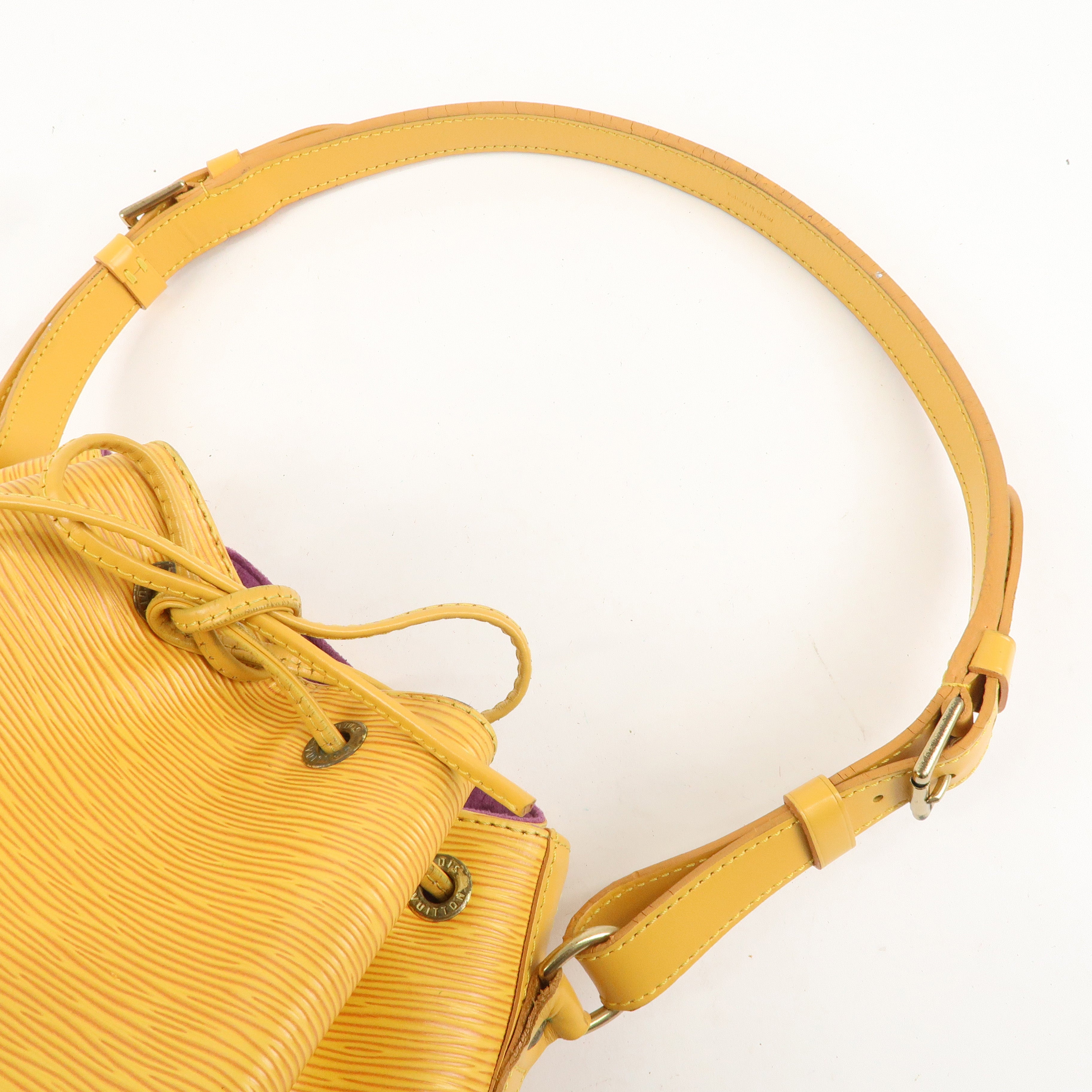 Louis Vuitton Epi Leather Noe Shoulder Bag Tassili Yellow M44009