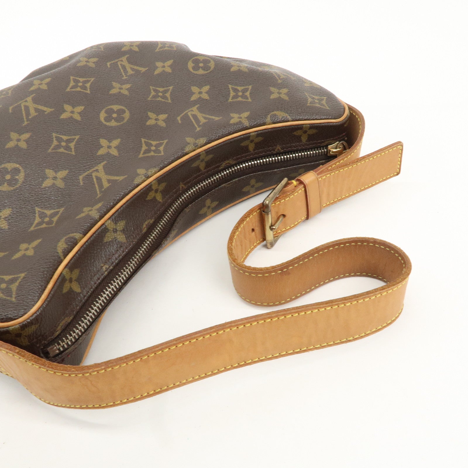 Louis Vuitton Monogram Croissant MM Shoulder Bag Hand Bag M51512 Used