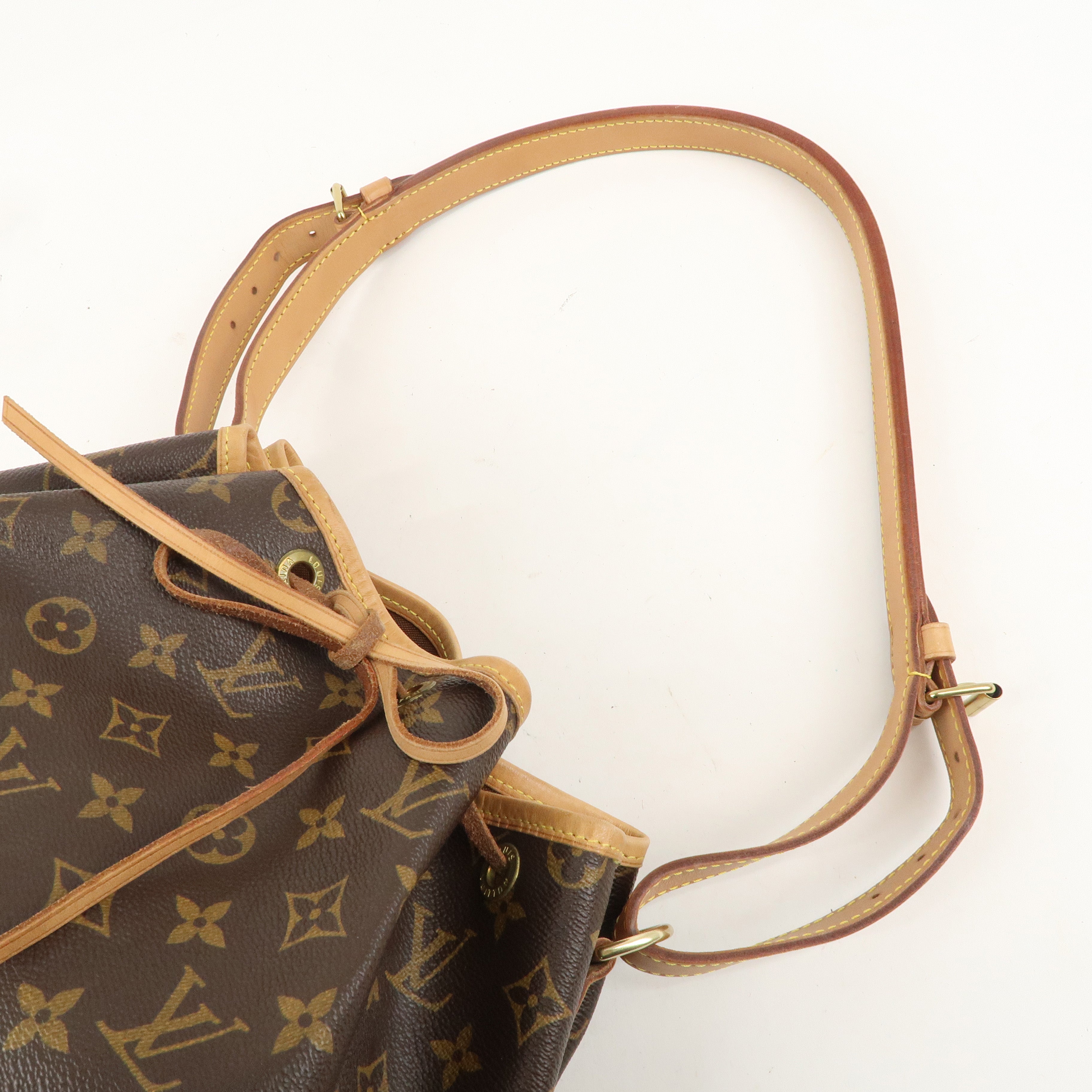 Louis Vuitton Monogram Noe Shoulder Bag Hand Bag Brown M42224