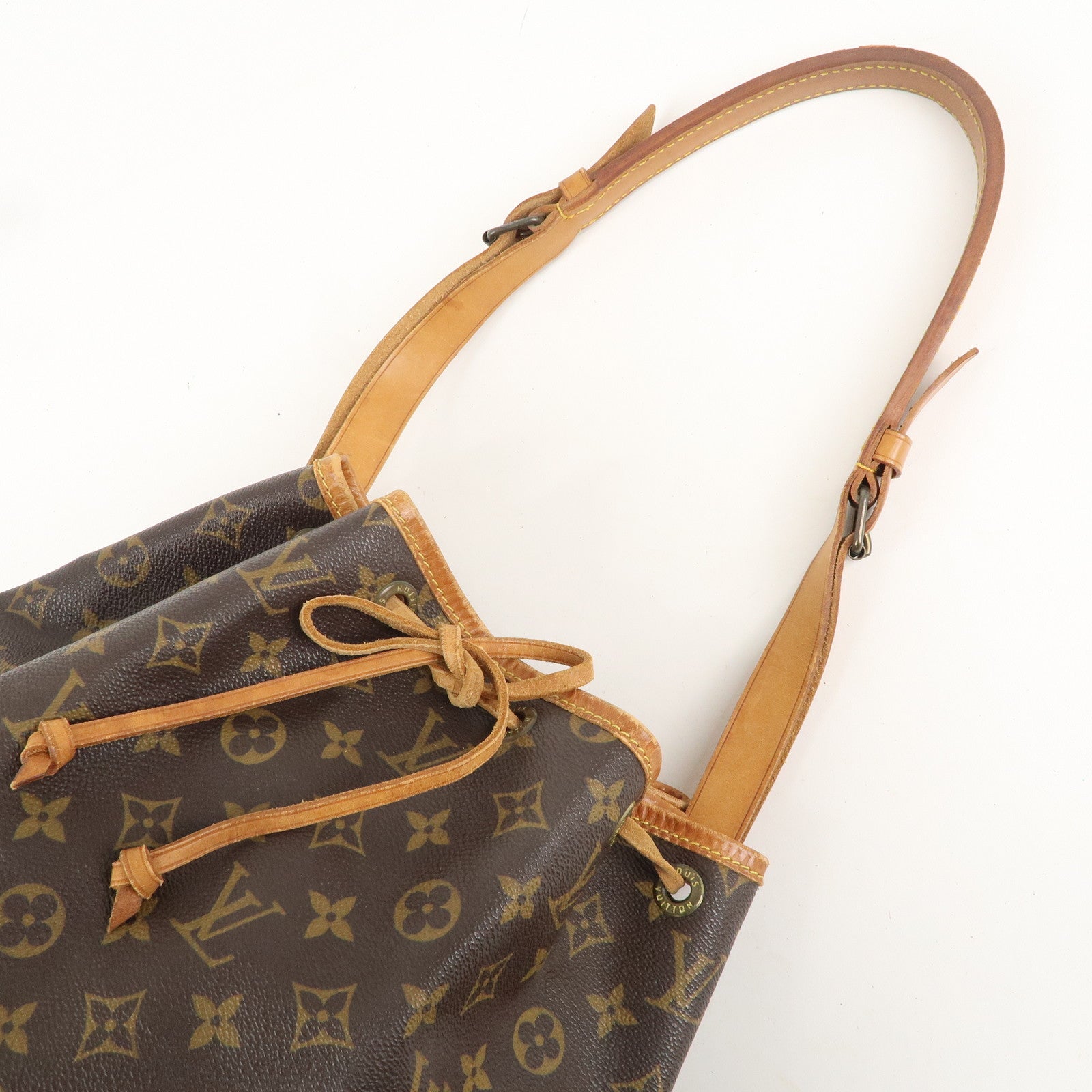 Louis Vuitton Monogram Noe Shoulder Bag Hand Bag Brown M42224