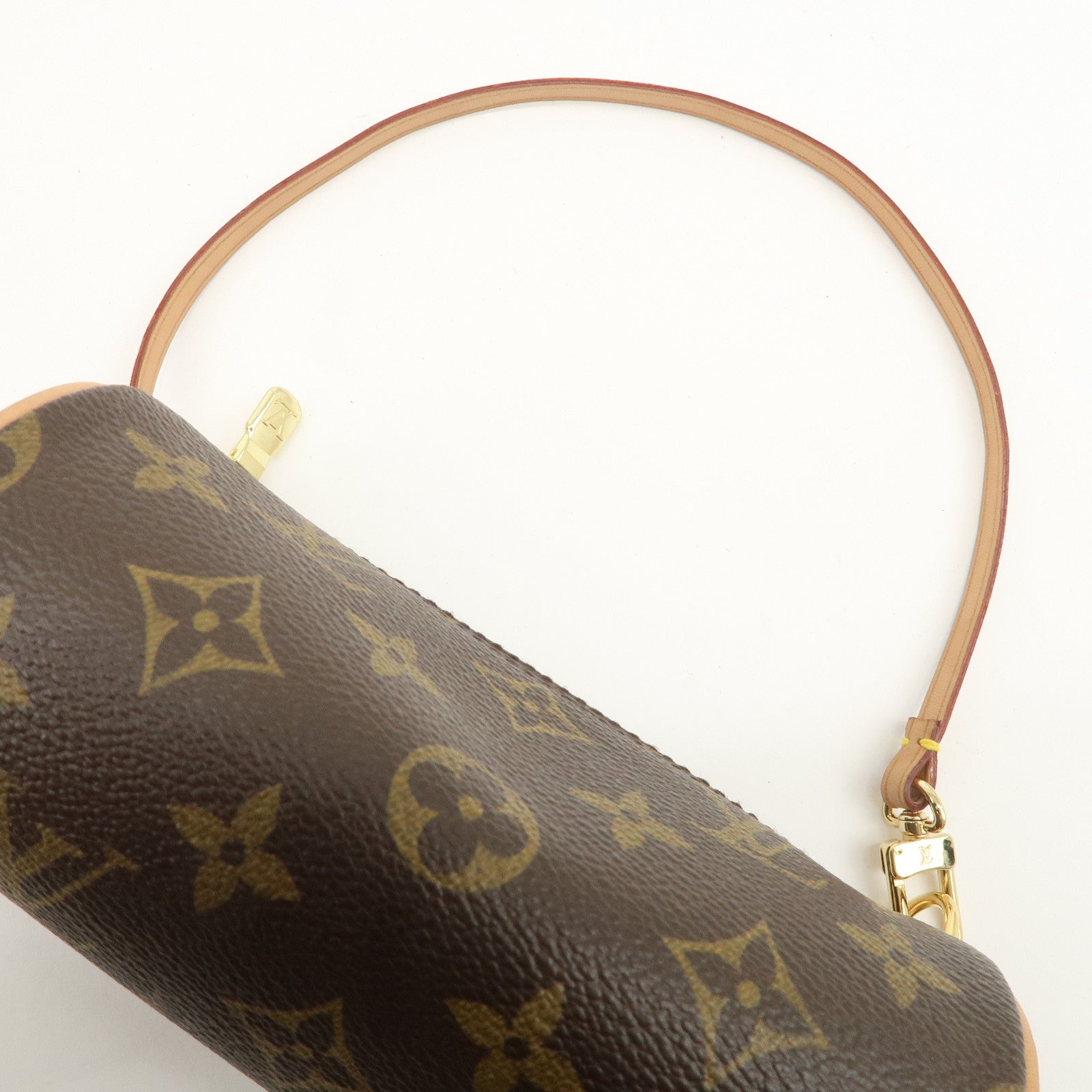 Louis Vuitton Monogram Mini Pouch for Papillon Bag Brown Used