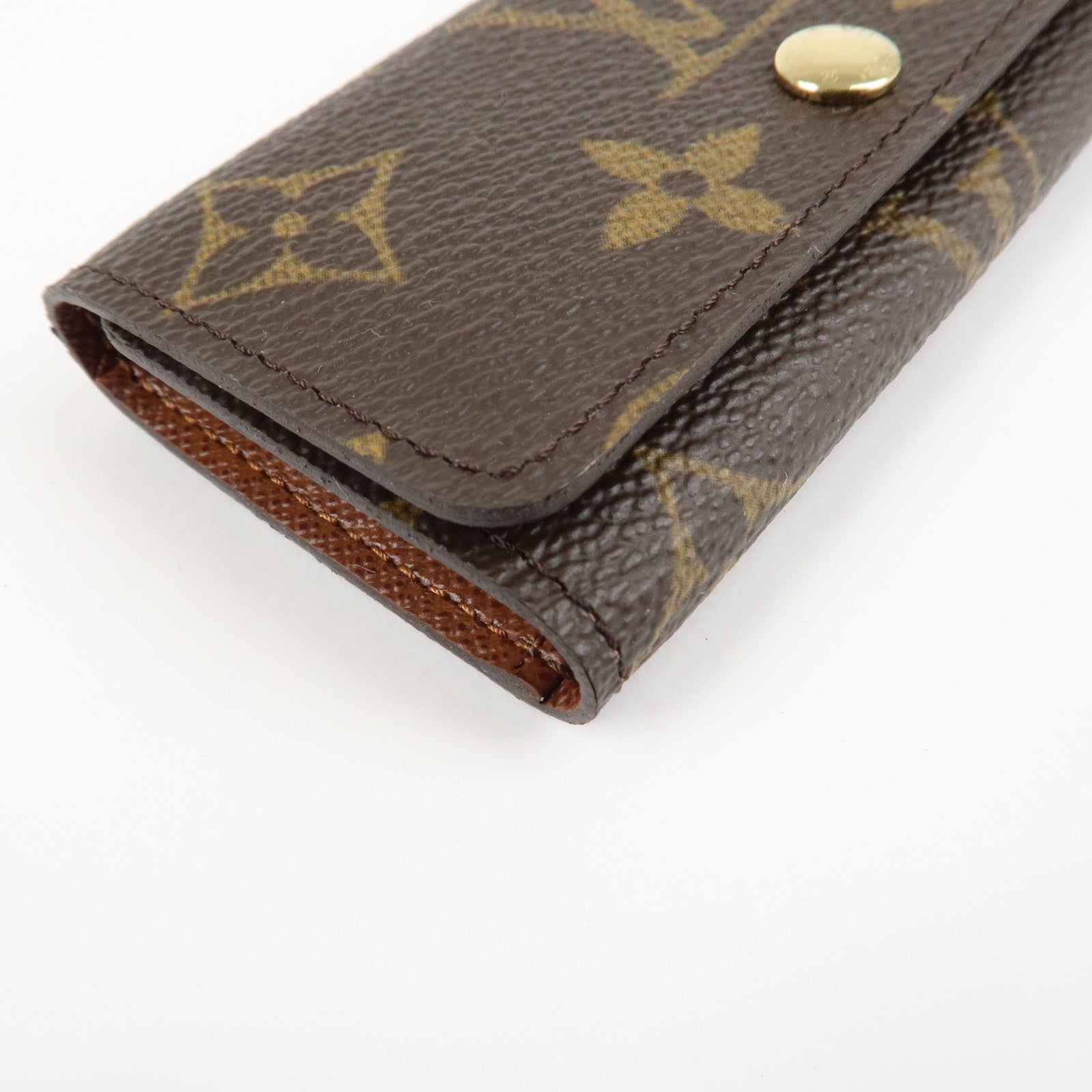 Louis Vuitton Monogram Multicles 4 Key Case Brown M69517