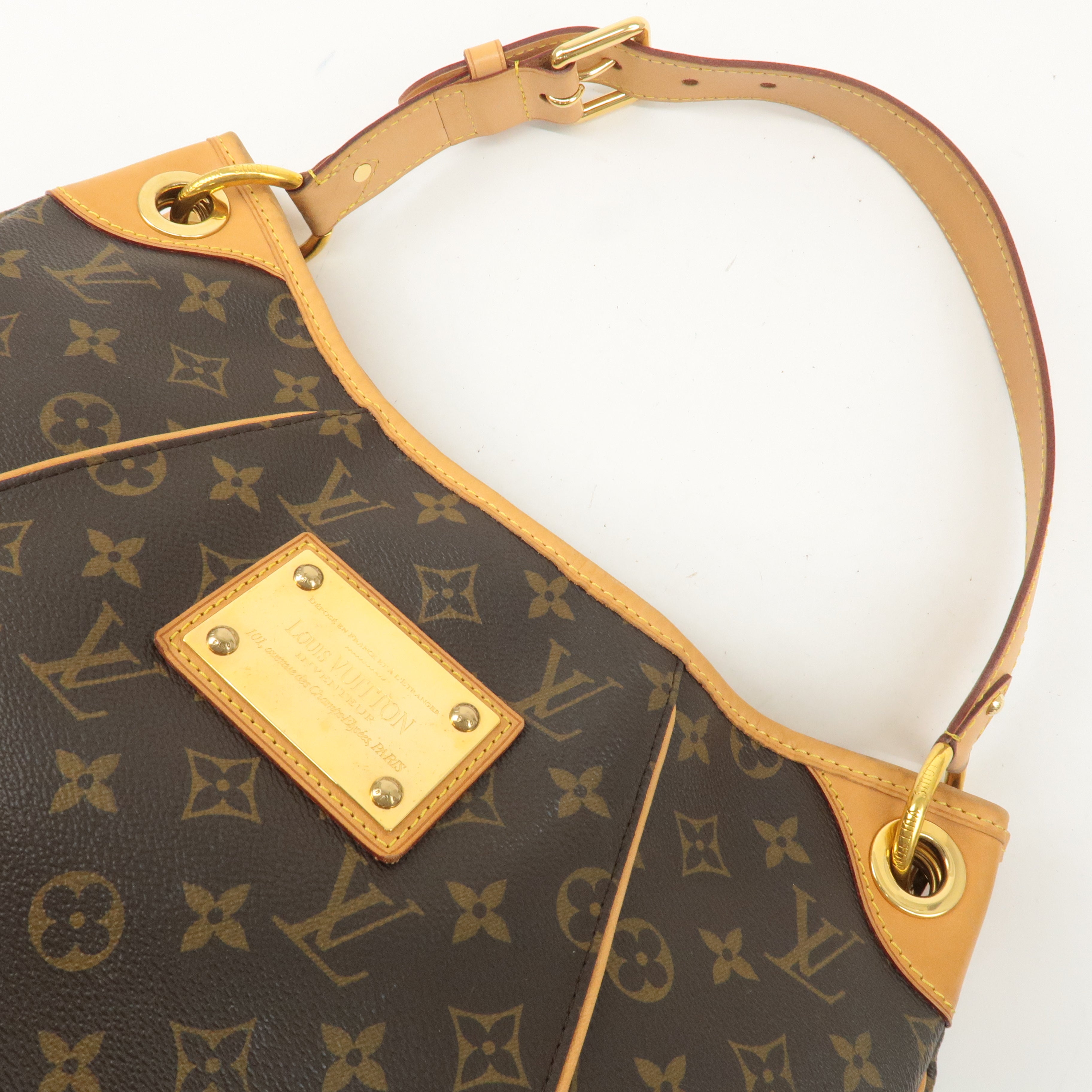 Louis Vuitton Monogram Galliera PM Shoulder Bag Brown M56382