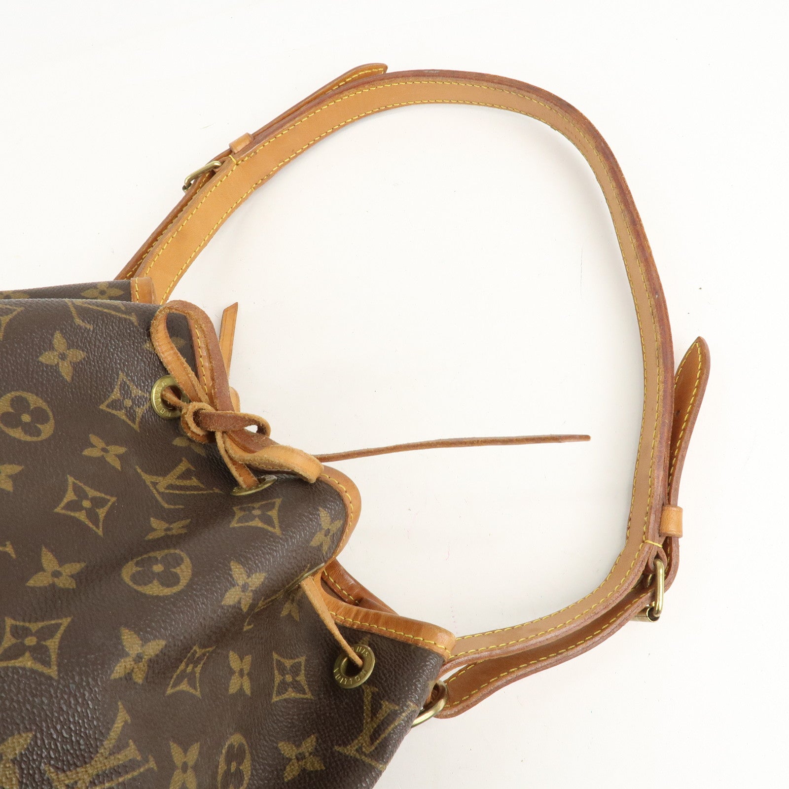 Louis Vuitton Monogram Petit Noe Shoulder Bag Brown M42226 Used