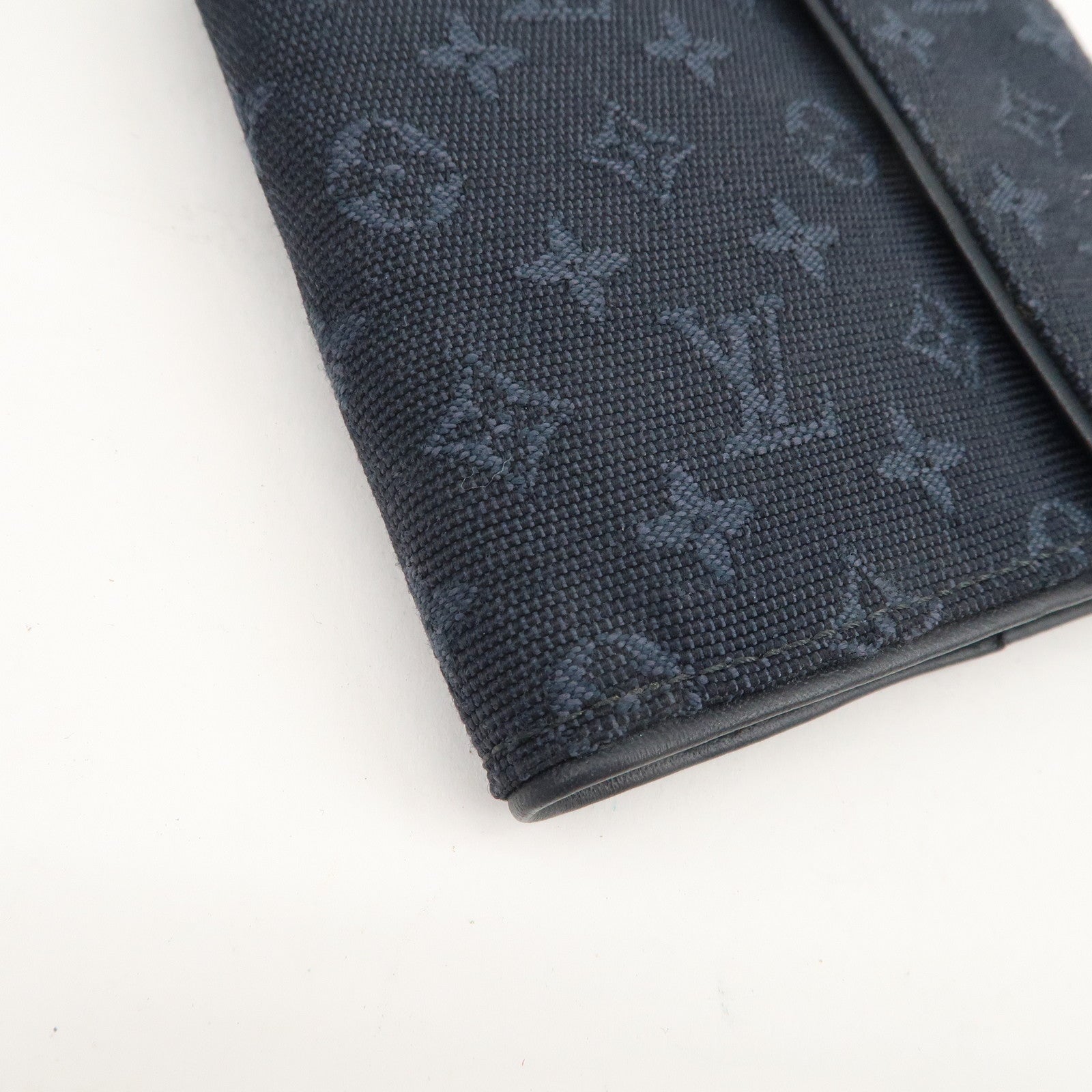 Louis Vuitton Monogram Mini Lin Porte Billet Carte Credit Monnaie