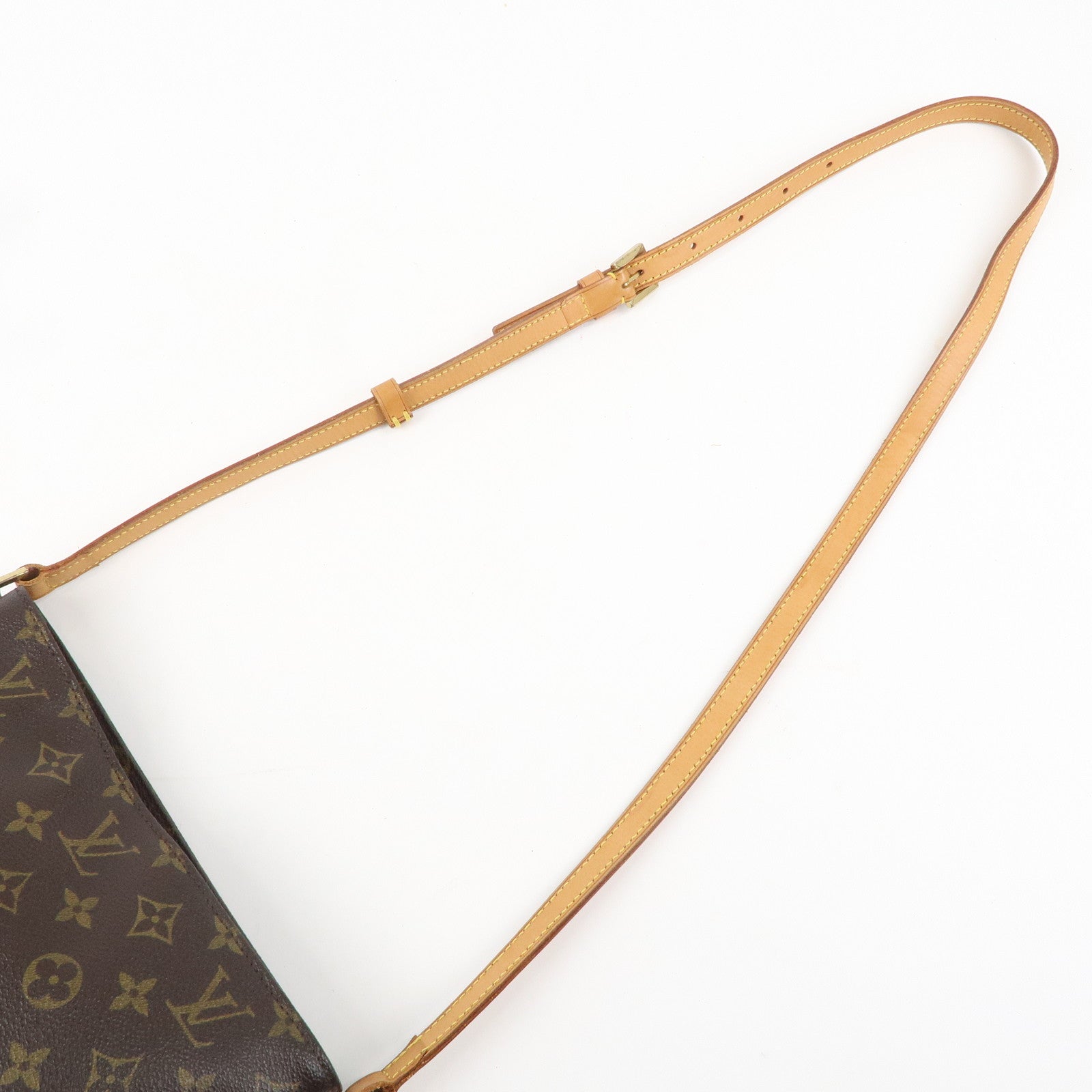 Louis Vuitton Monogram Trotteur Shoulder Bag Brown M51240