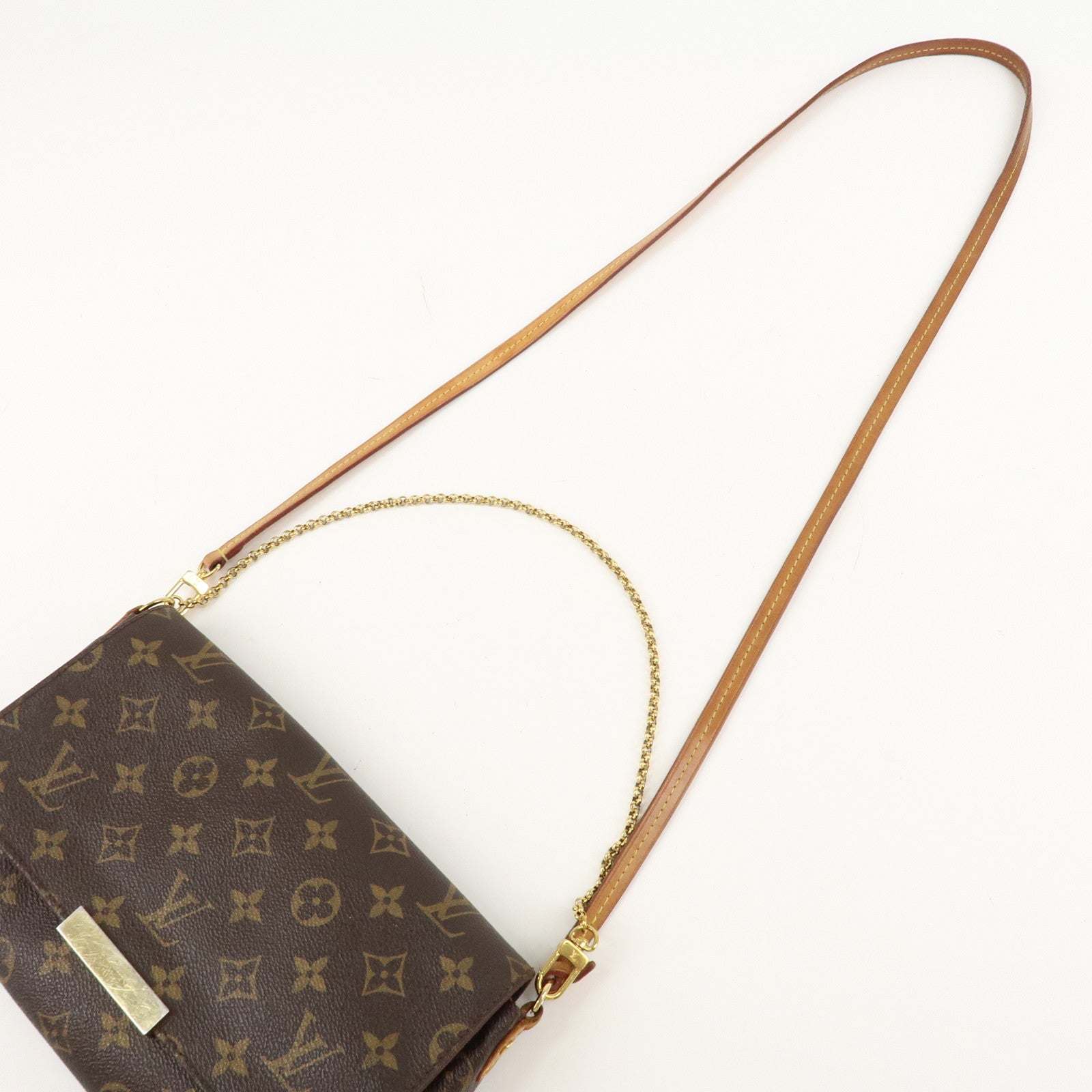 Louis Vuitton Monogram Favorite PM 2Way Shoulder Bag M40717 Used