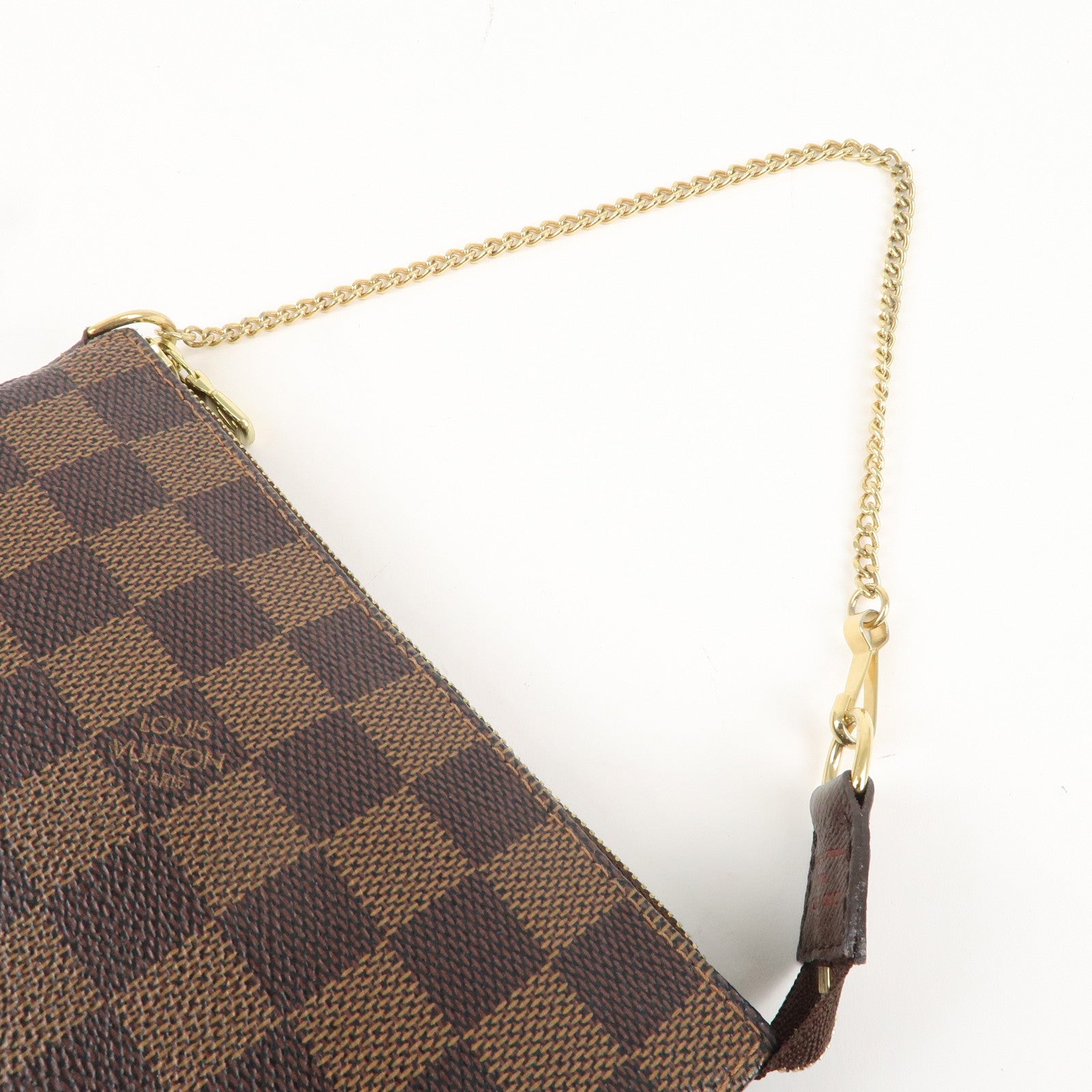 Louis Vuitton Damier Ebene Pouch For Male New Model Brown