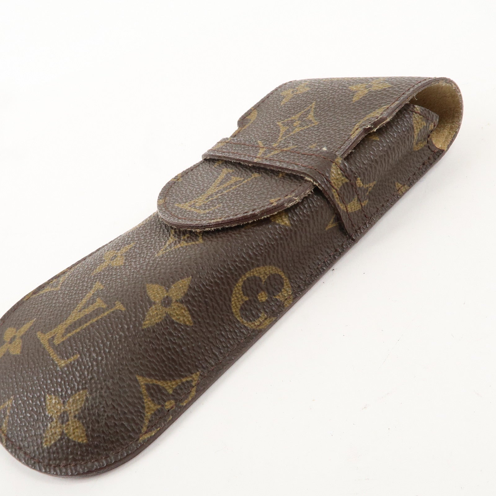 Louis Vuitton Monogram Set of 2 etui a lunettes lavel Glasses Case