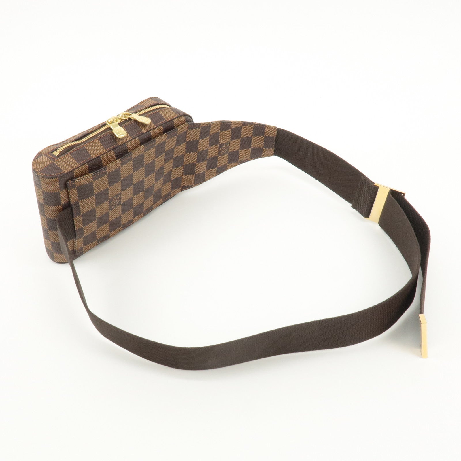 Louis Vuitton Damier Ebene Geronimos Body Bag Waist Bag N51994 Used