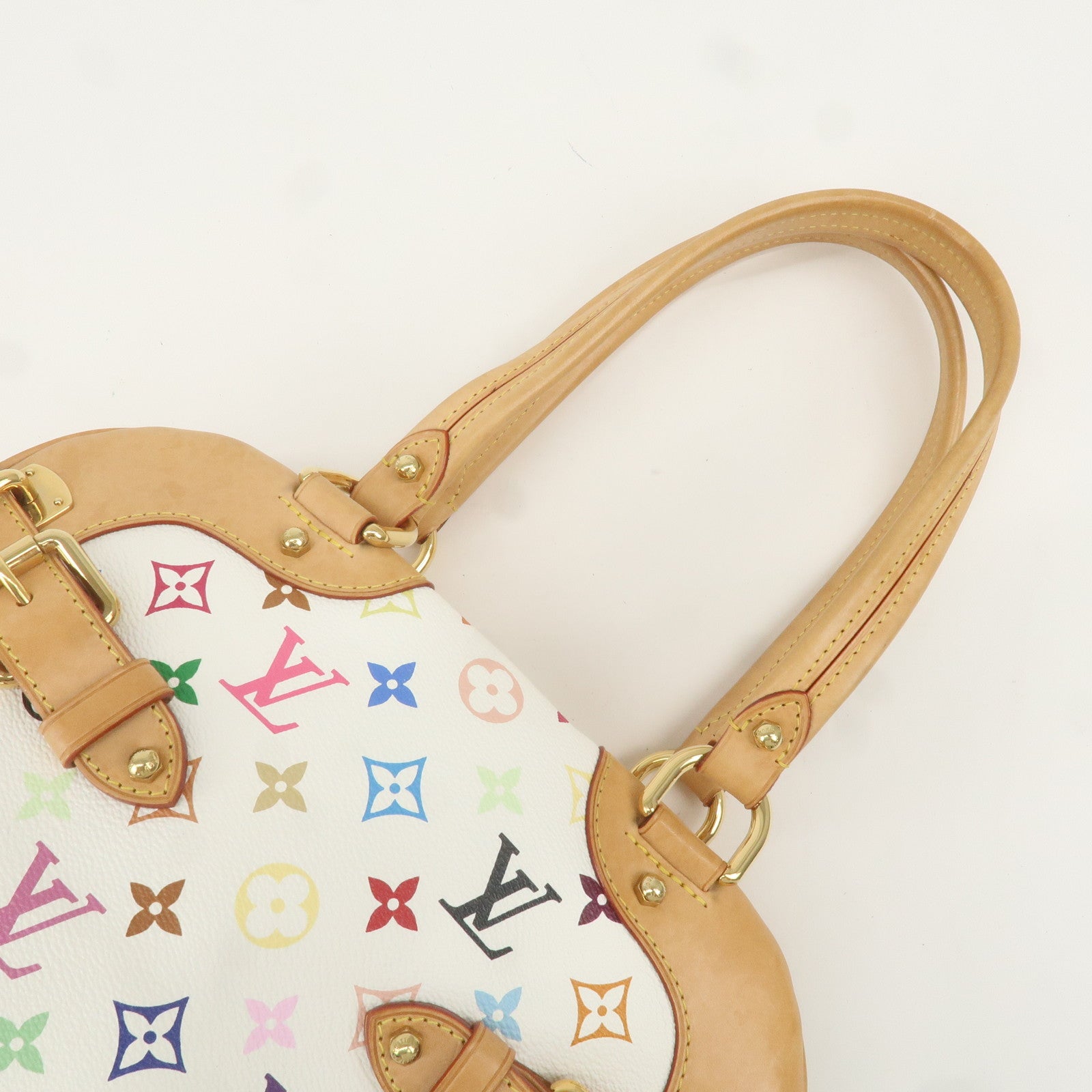 Louis Vuitton Monogram Multicolor Claudia Hand Bag M40193