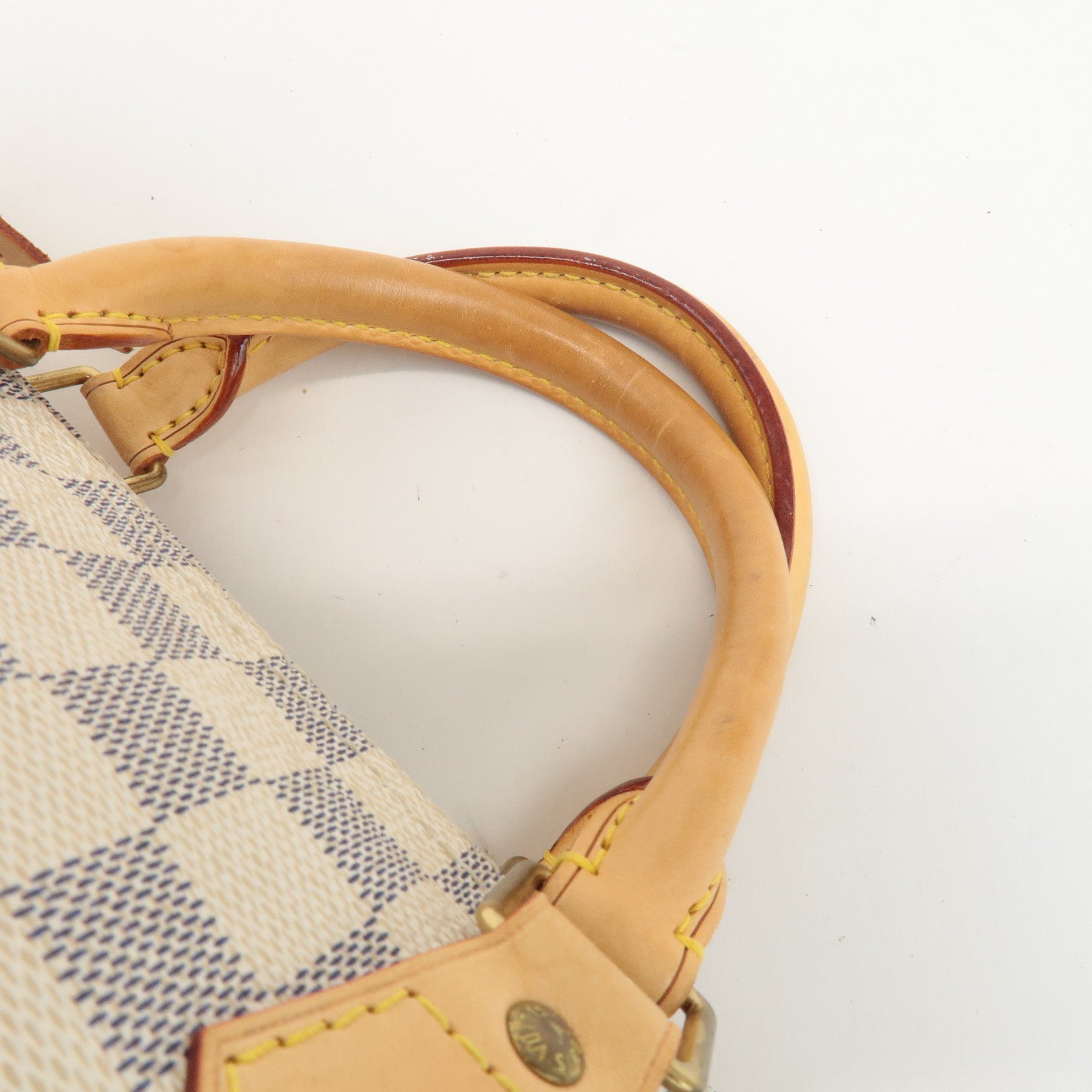 Louis Vuitton Damier Azur Speedy 30 Boston Hand Bag N41533