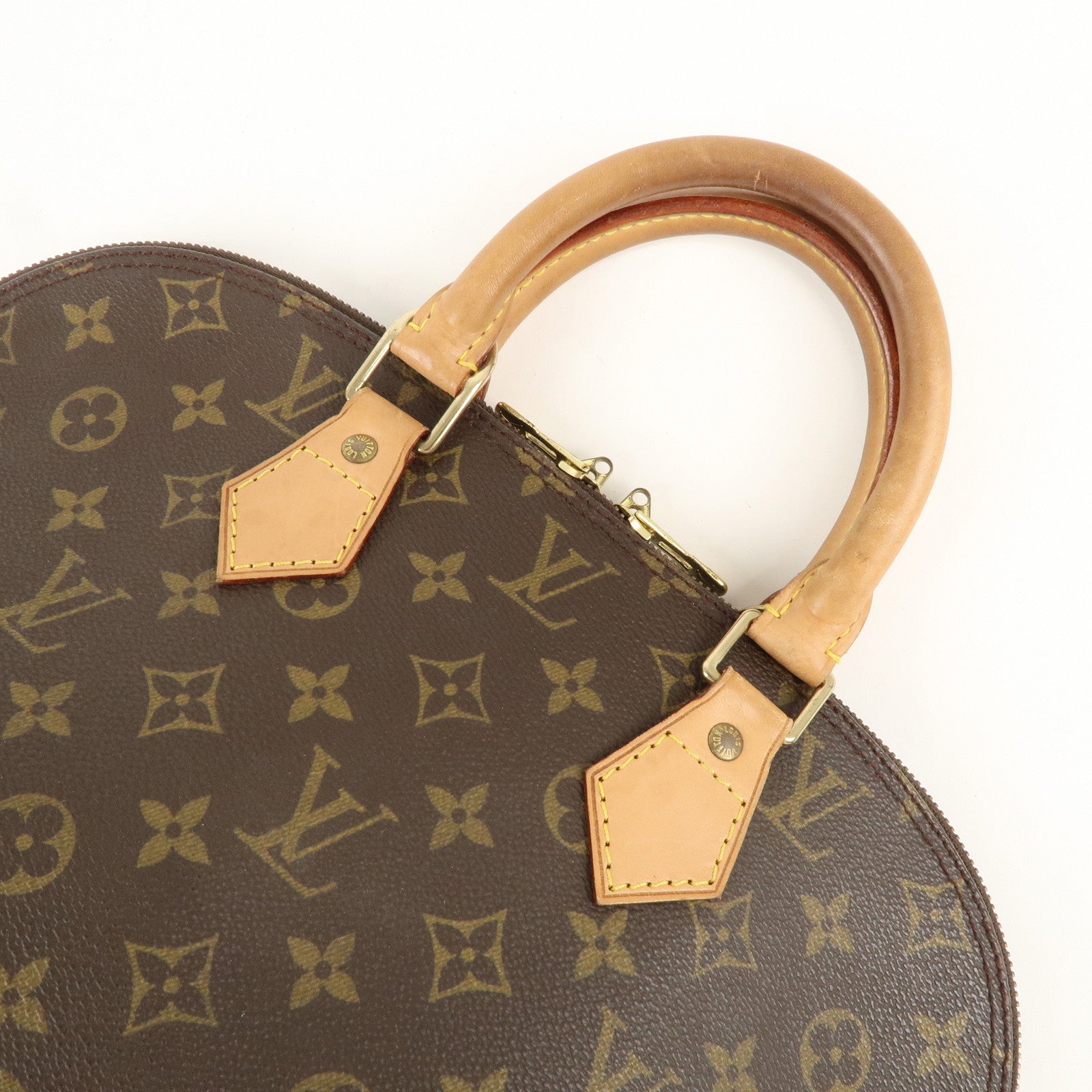 Louis Vuitton Monogram Alma Hand Bag Brown M51130