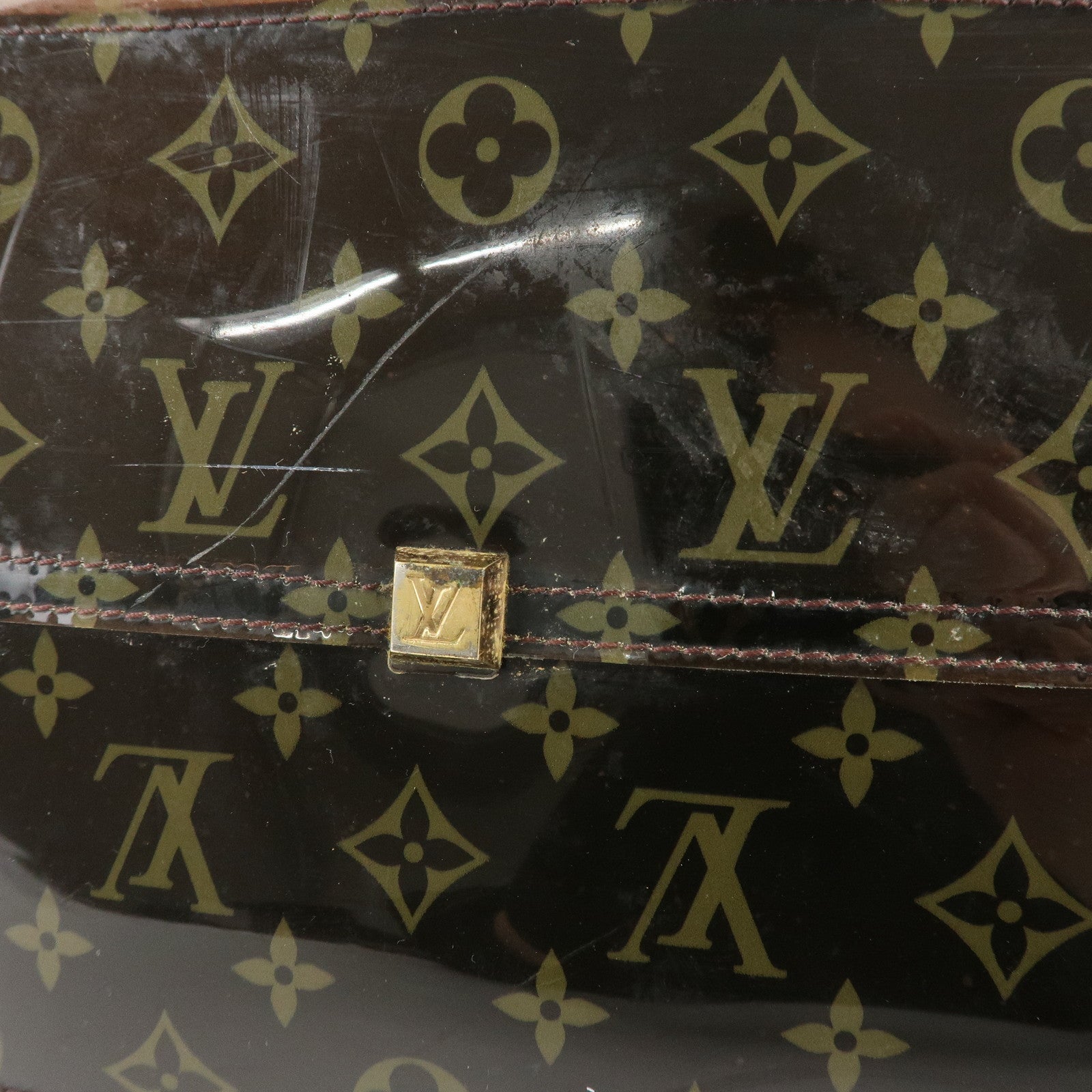 Louis Vuitton Monogram Vinyl Cabas Cruise Tote Bag M50500 Used